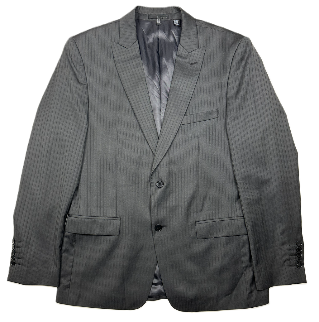 Zara – Sakko | Black Wool (EU 54)