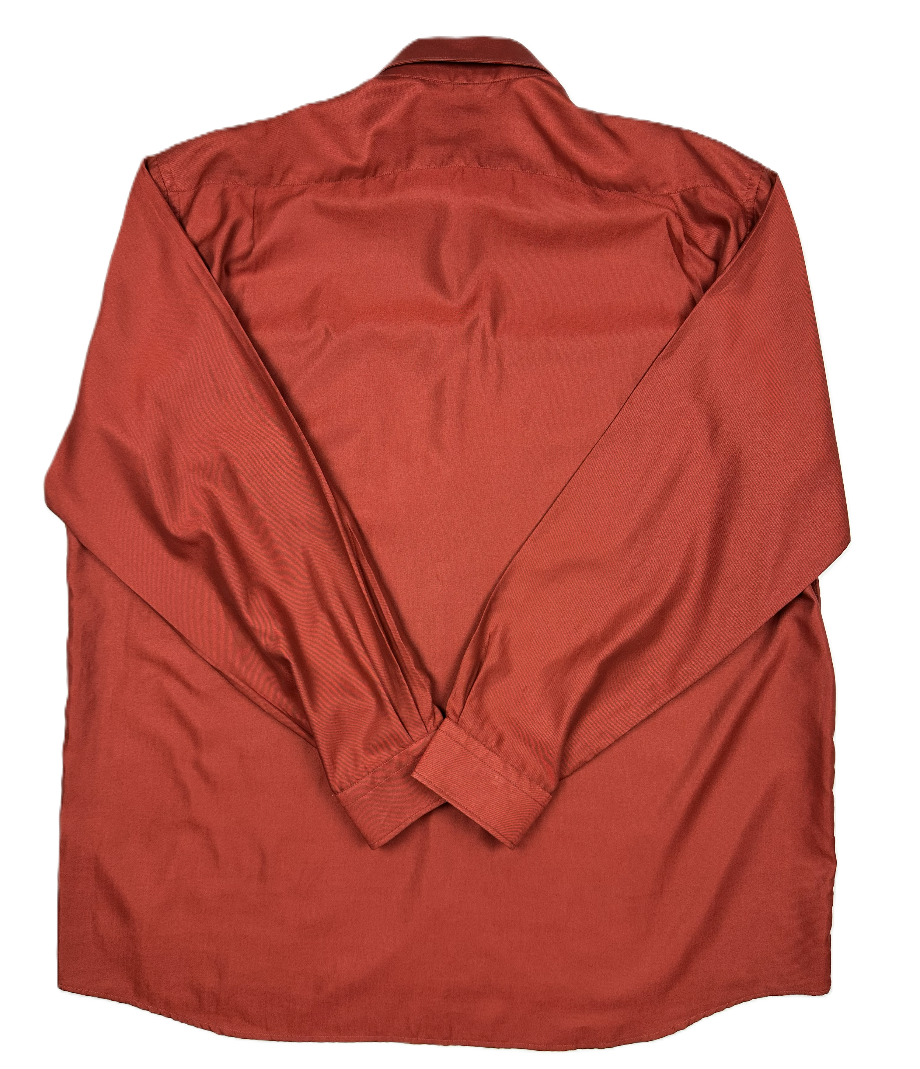 Cavori – Shirt | Red Cotton-Elastane (XL)