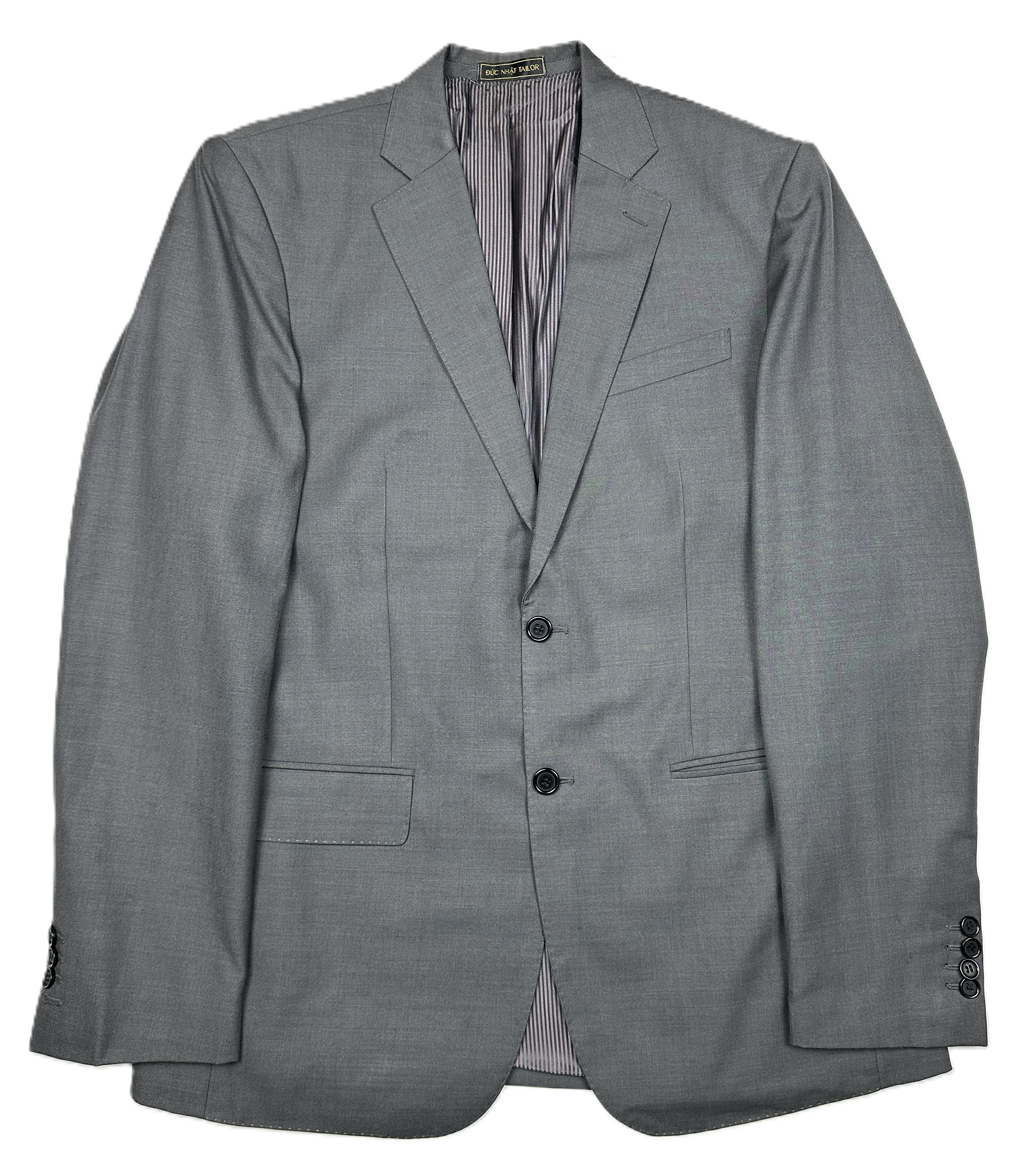 Duc Nhat Tailor – Sakko | Dark Grey Tailored Fabric (EU 48)
