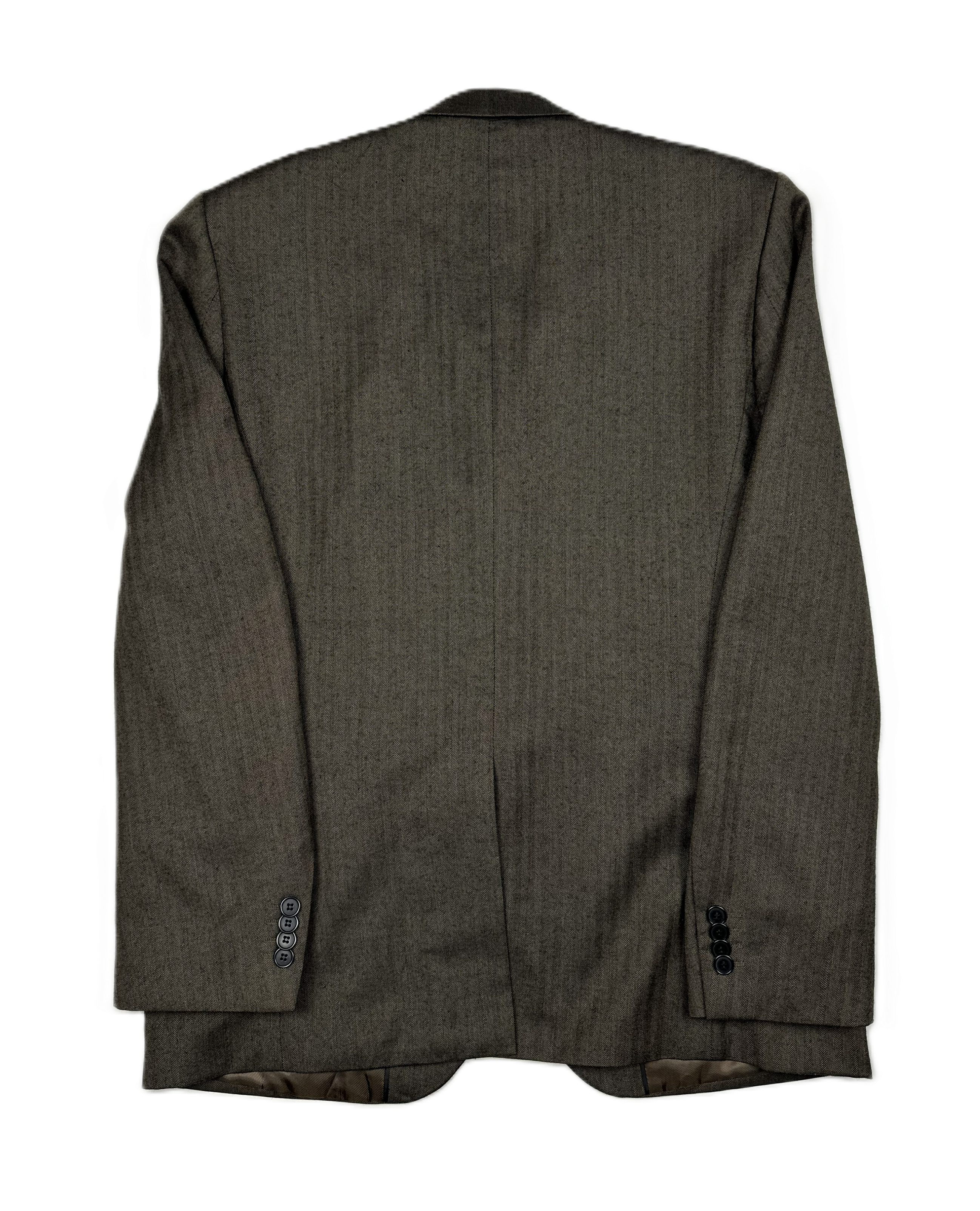 Reserved City Line – Sakko | Brown-Beige Wool Blend (EU 50)