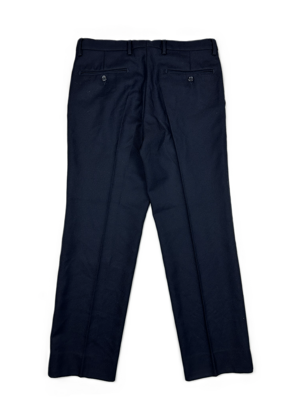 Forint – Suit Trousers | Modern Navy Cotton-Elastane (EU 48 / W33–34)