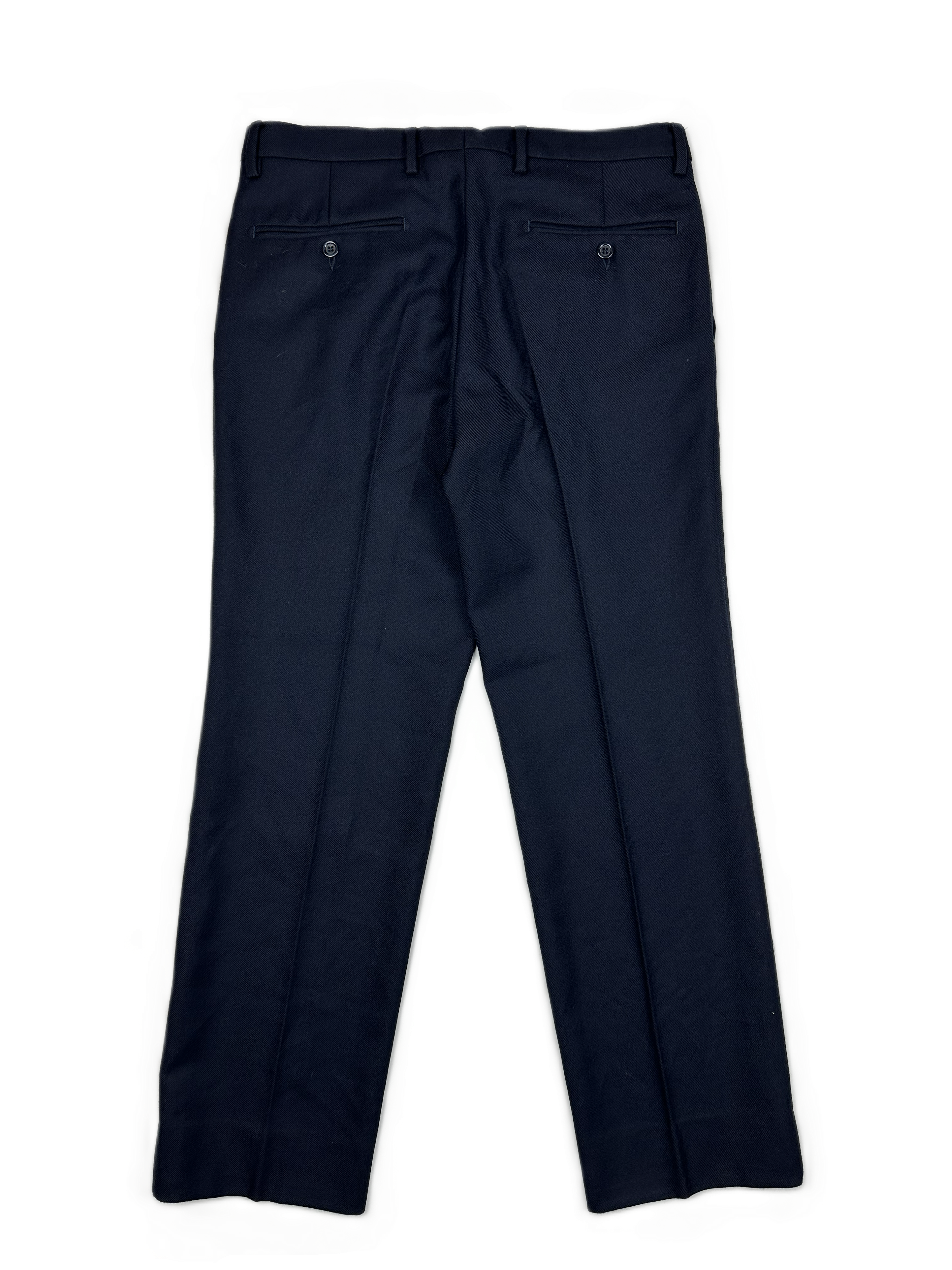 Forint – Suit Trousers | Modern Navy Cotton-Elastane (EU 48 / W33–34)