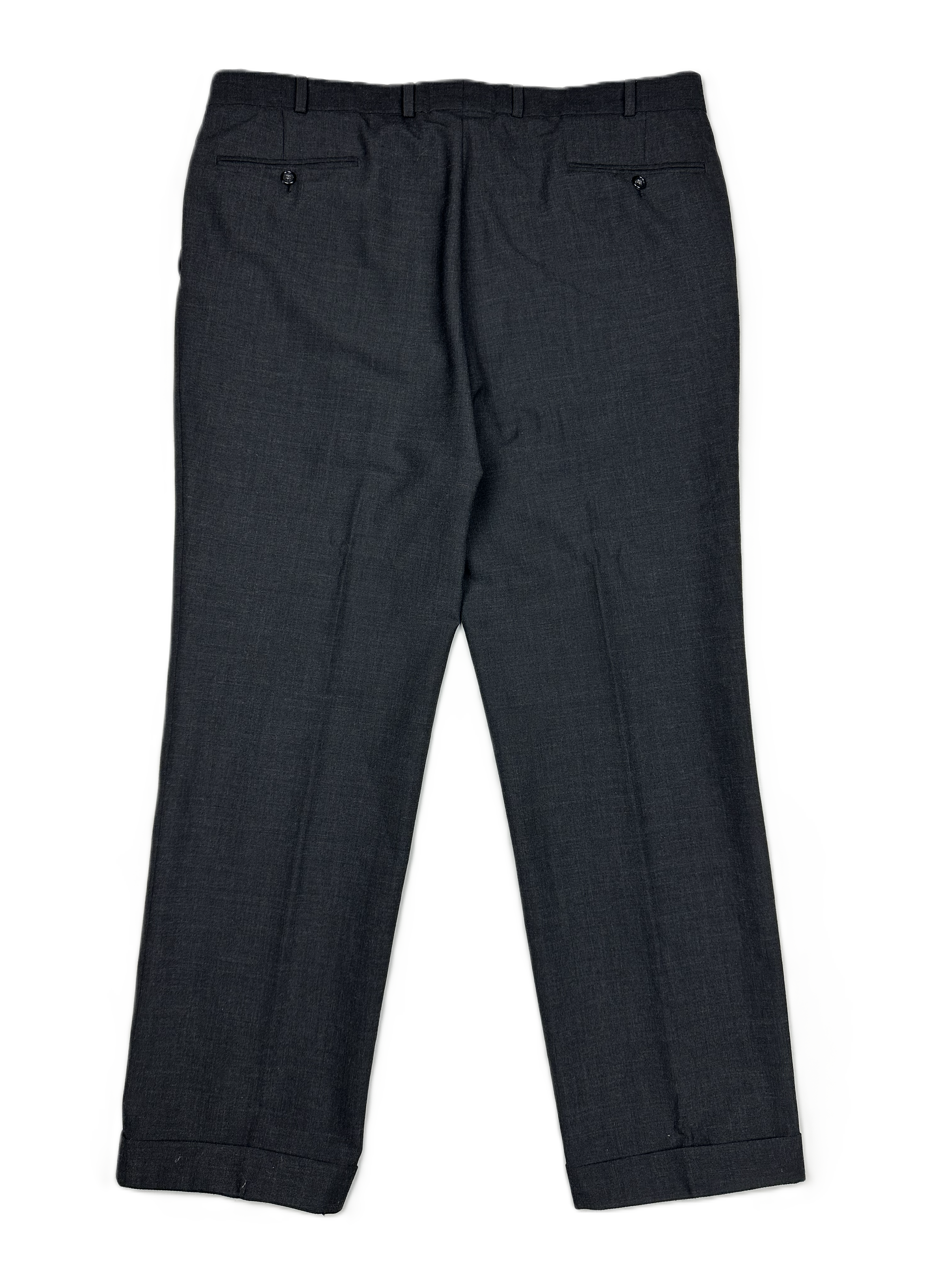 Falbe – Suit Trousers | Black Cotton-Elastane (EU 56–58 / W40)