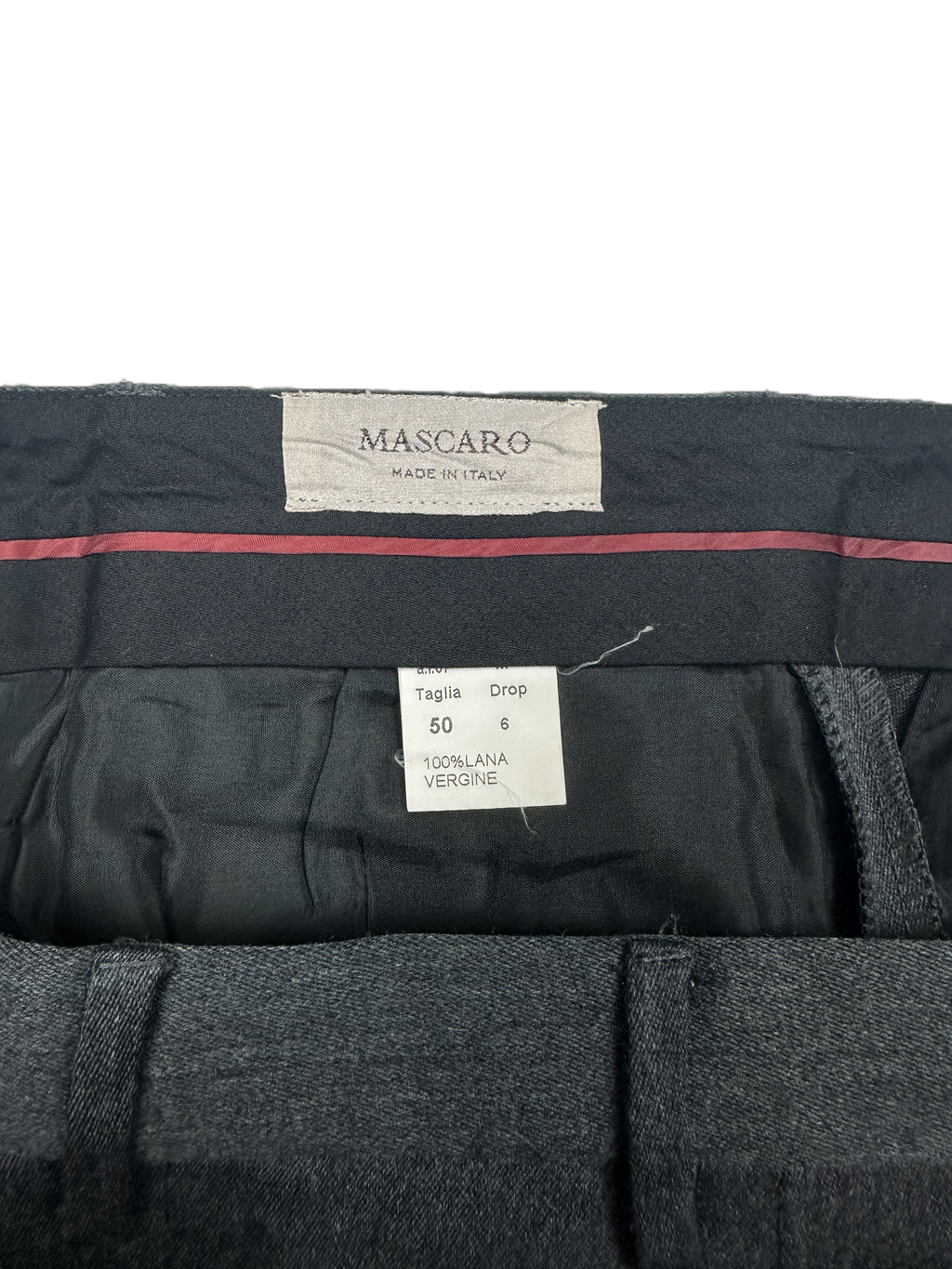 Mascaro – Virgin Wool Suit Trousers (EU 48 / M)