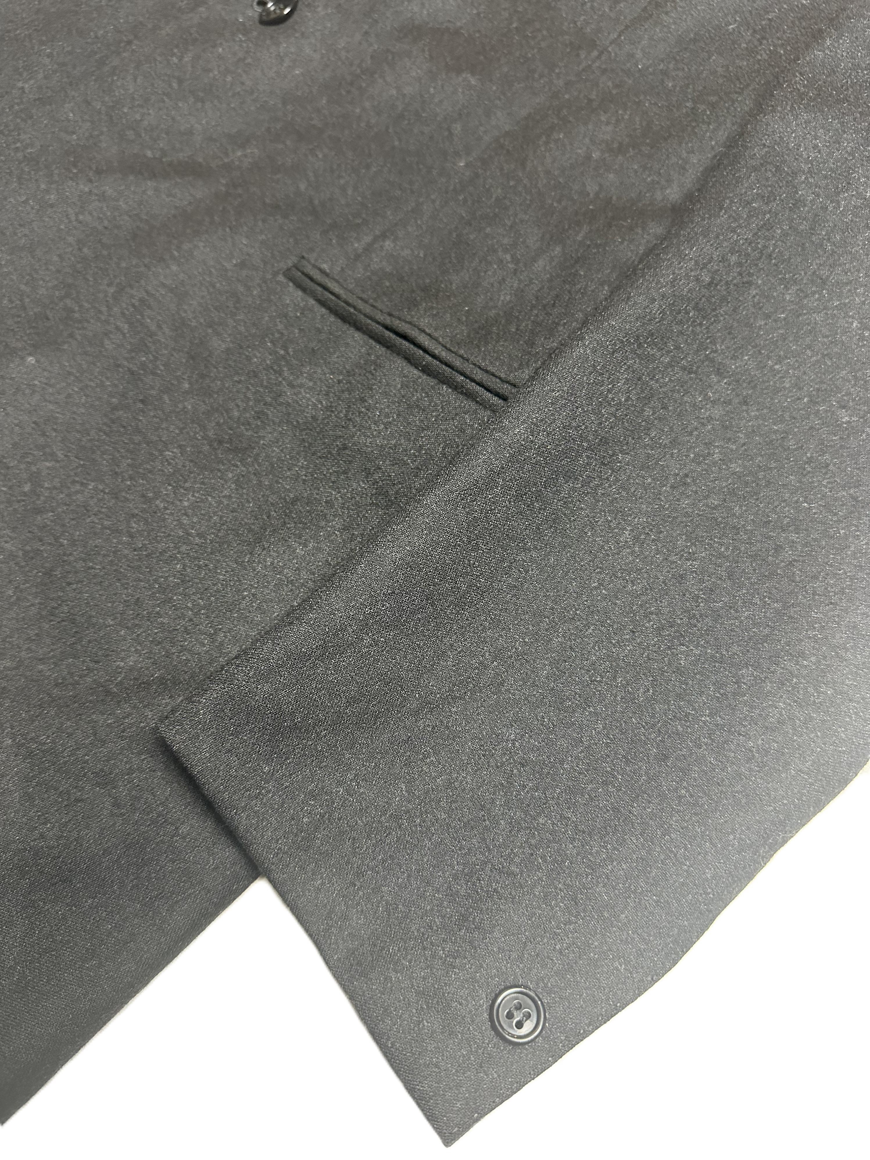 Confiti – Sakko | Black Wool • Bemberg Lining (EU 48)