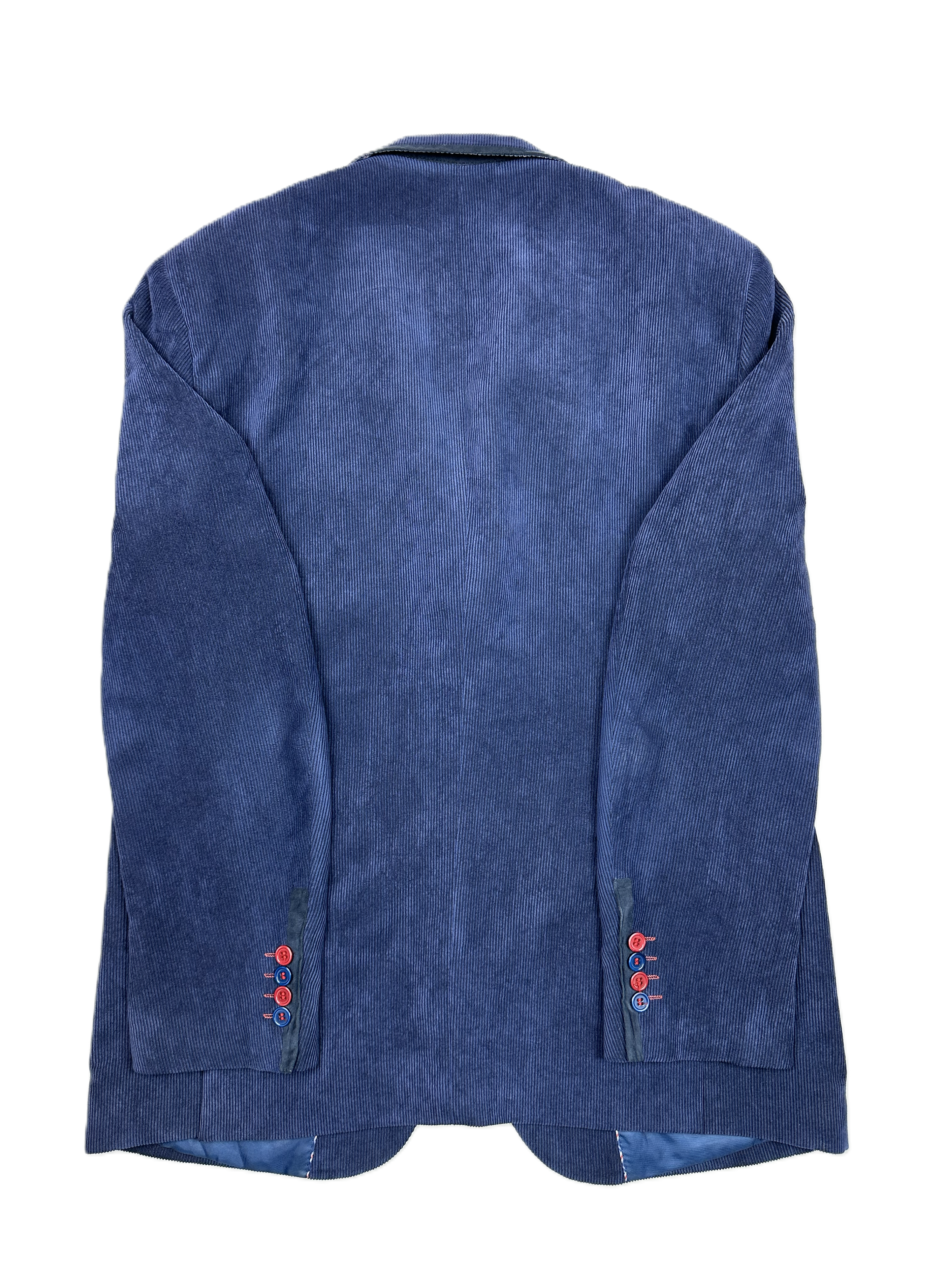 Sakko | Dark Blue Ribbed Texture (EU 50)