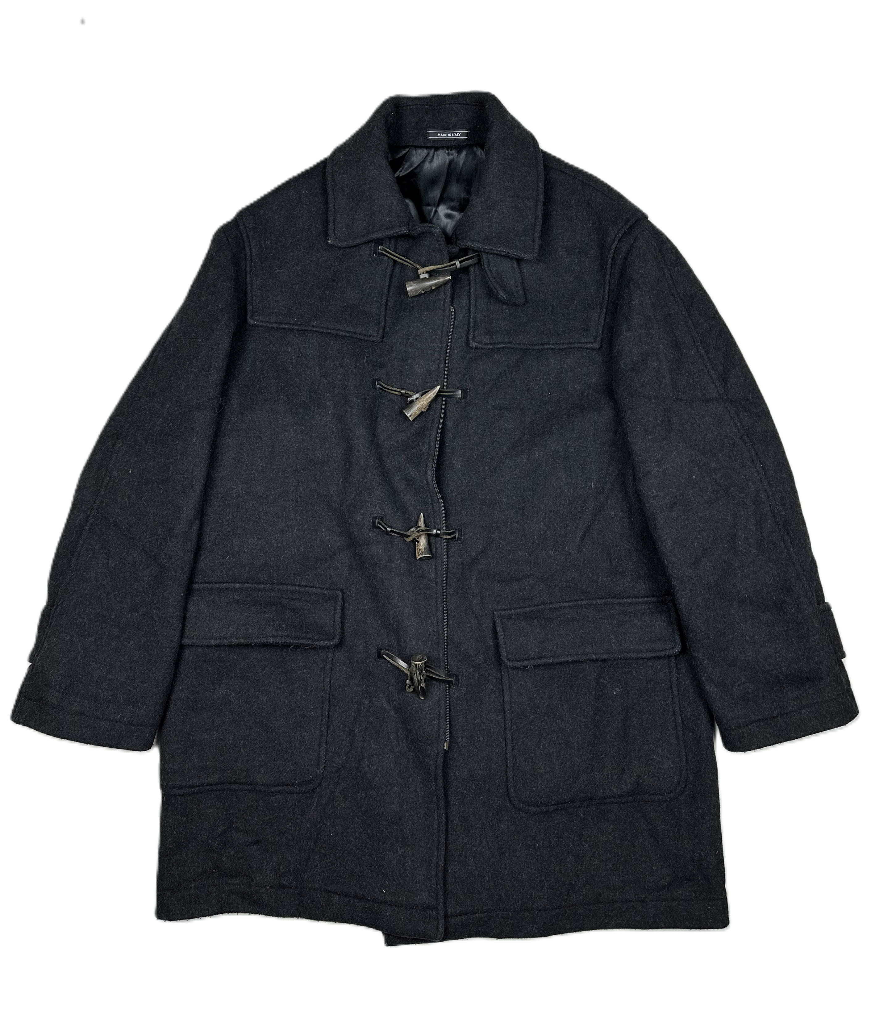 Martens – Coat | Black Wool Blend (EU 56)