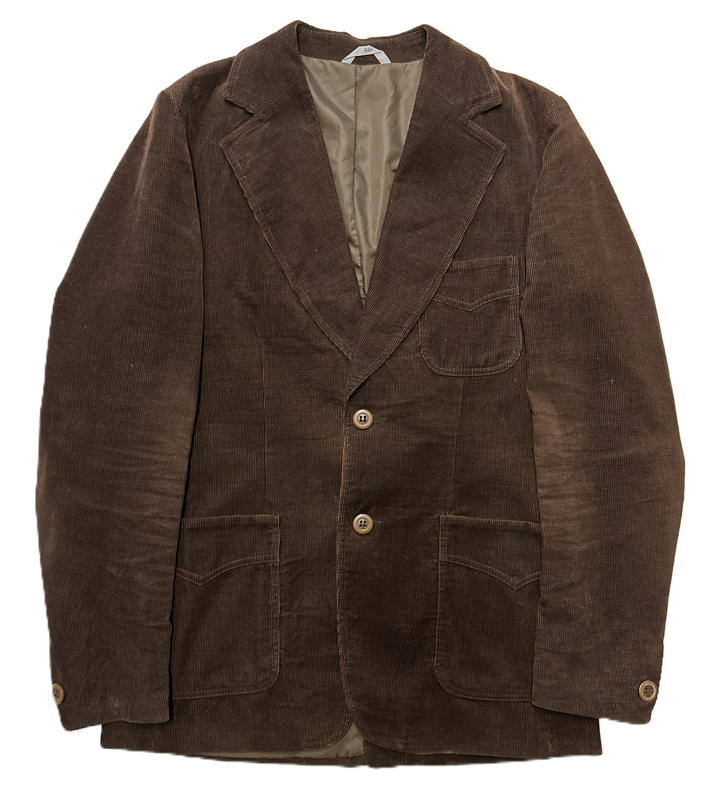 Story – Sakko | Brown Cotton Corduroy (EU 48)