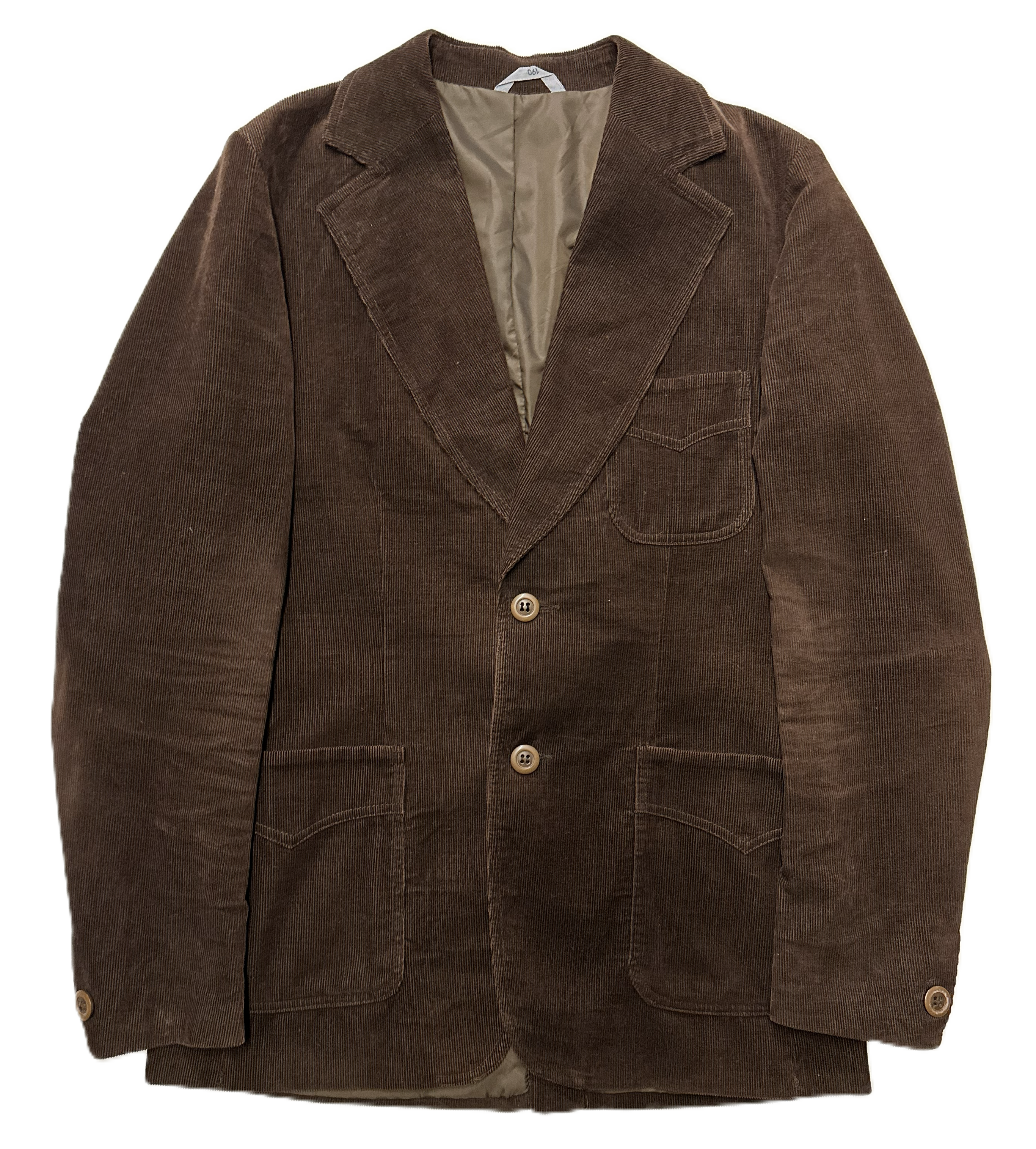 Story – Sakko | Brown Cotton Corduroy (EU 48)