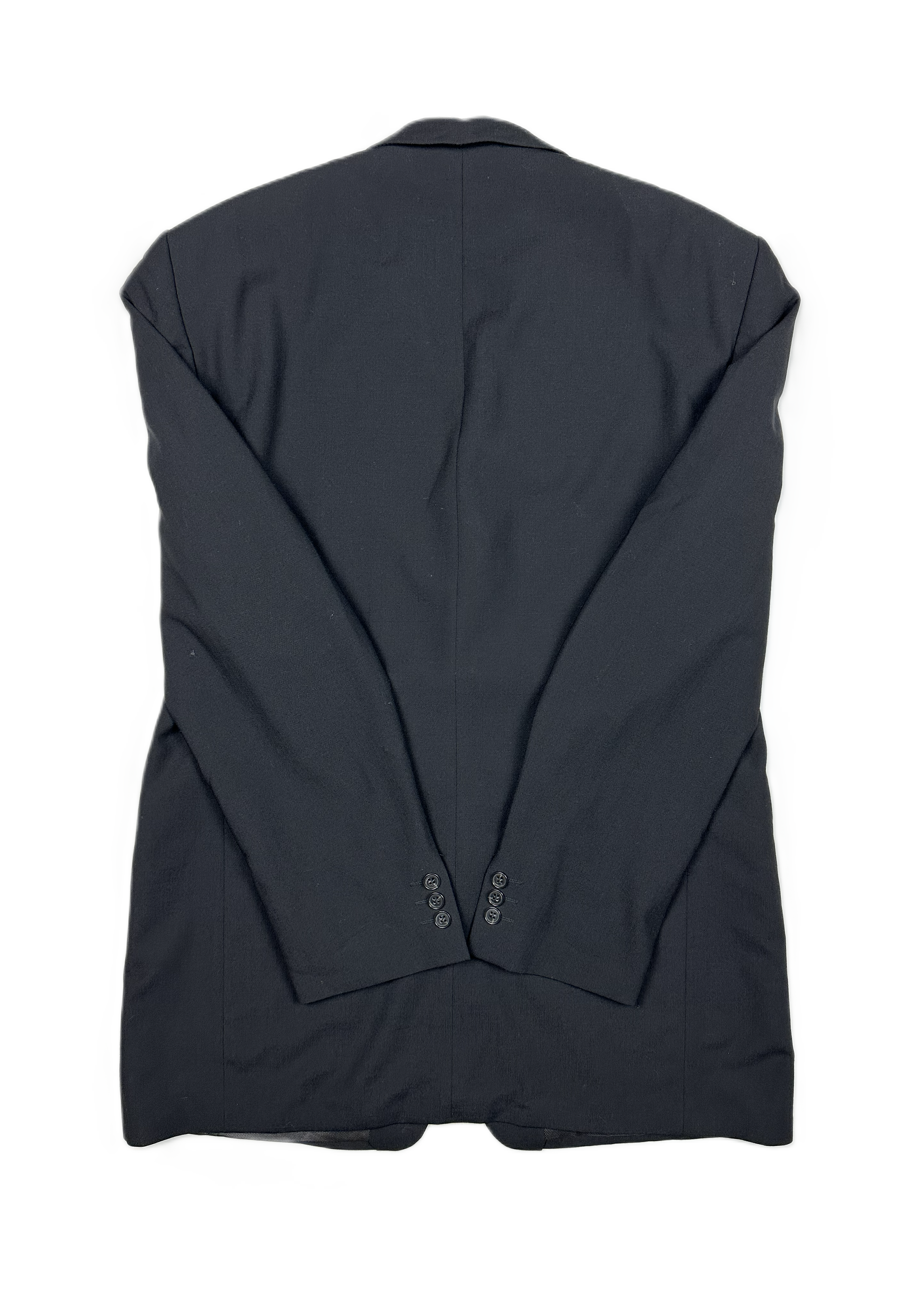 Benvenuto – Sakko | Black Wool Blend (EU 48)