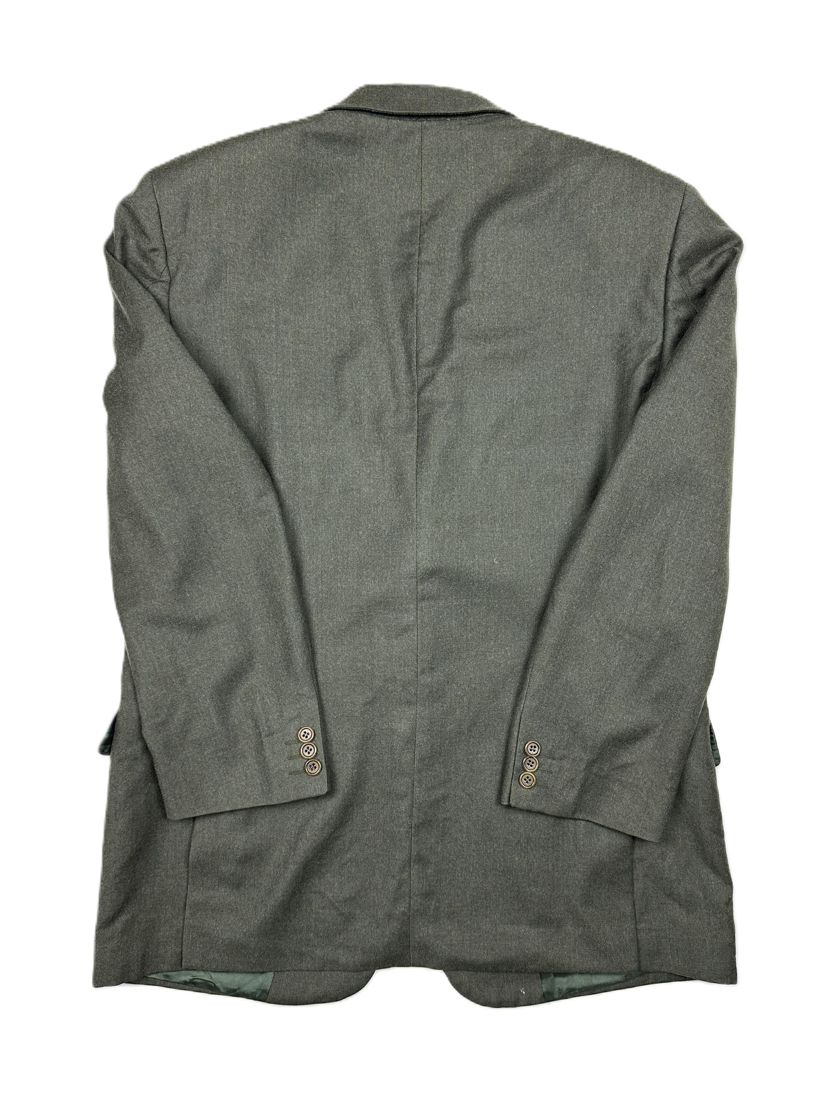 Boggi Milano – Sakko | Dark Green Wool-Cashmere Blend (EU 50)