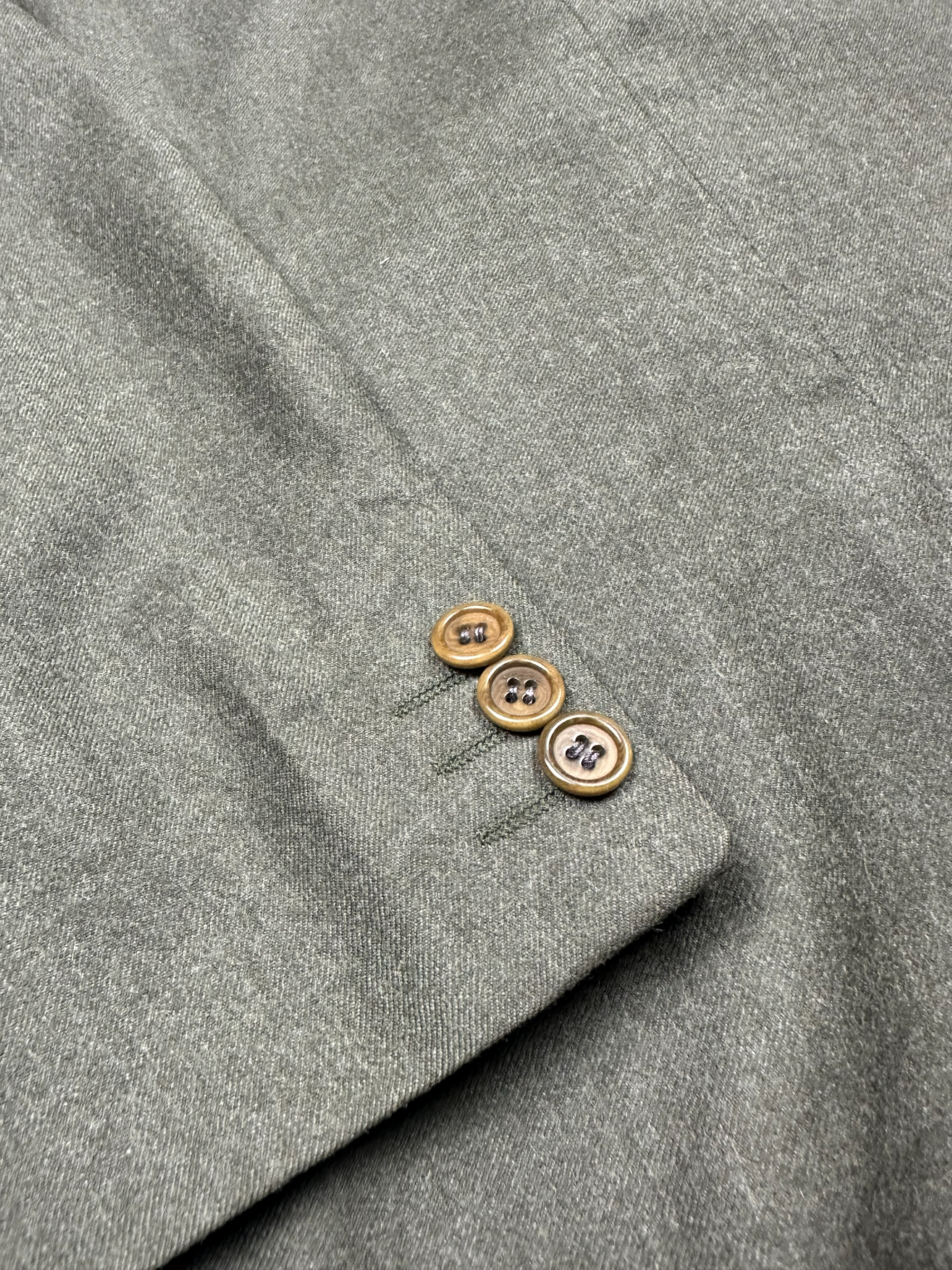 Boggi Milano – Sakko | Dark Green Wool-Cashmere Blend (EU 50)