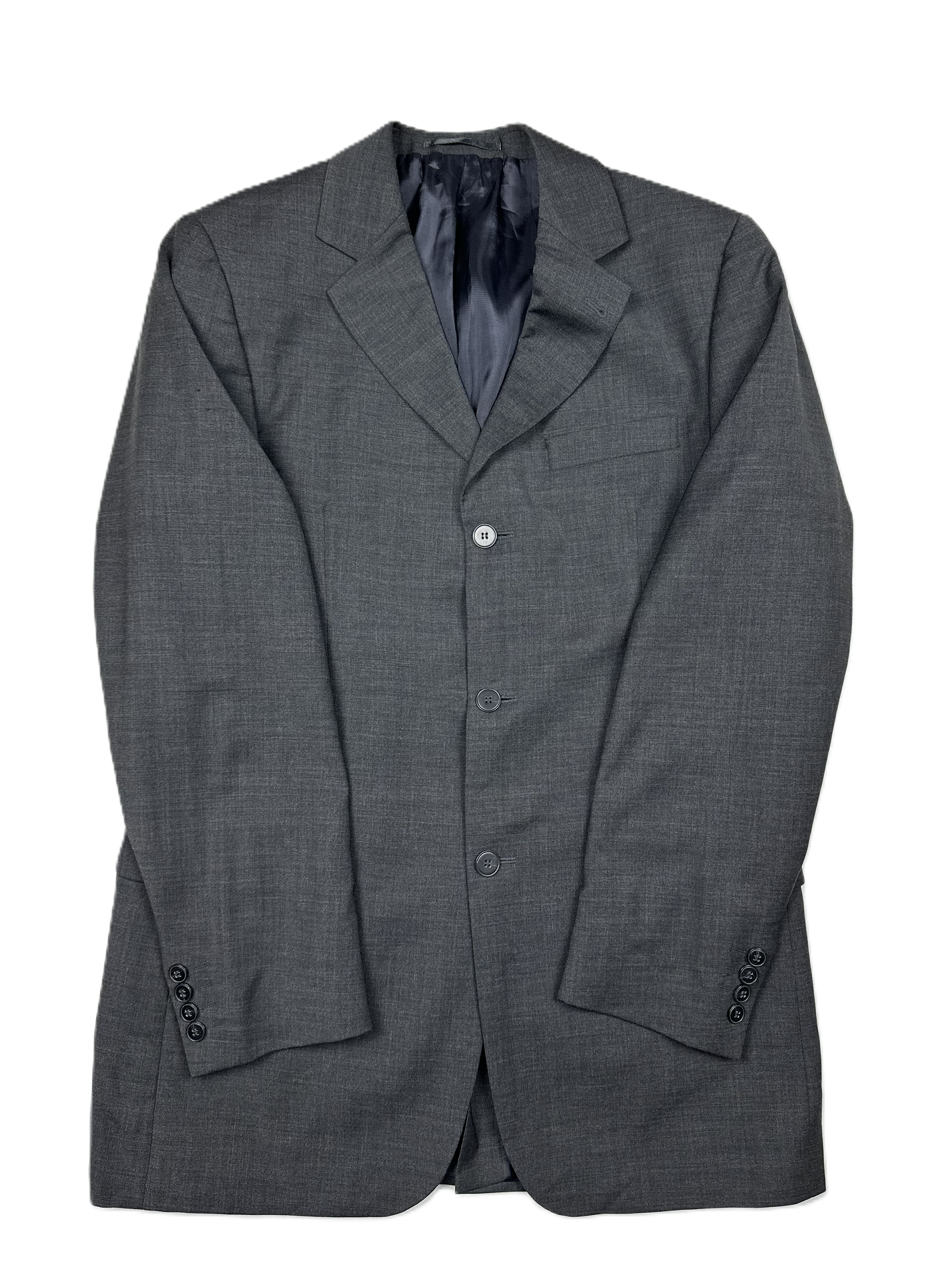 s.Oliver – Sakko | Black Wool (EU 48)