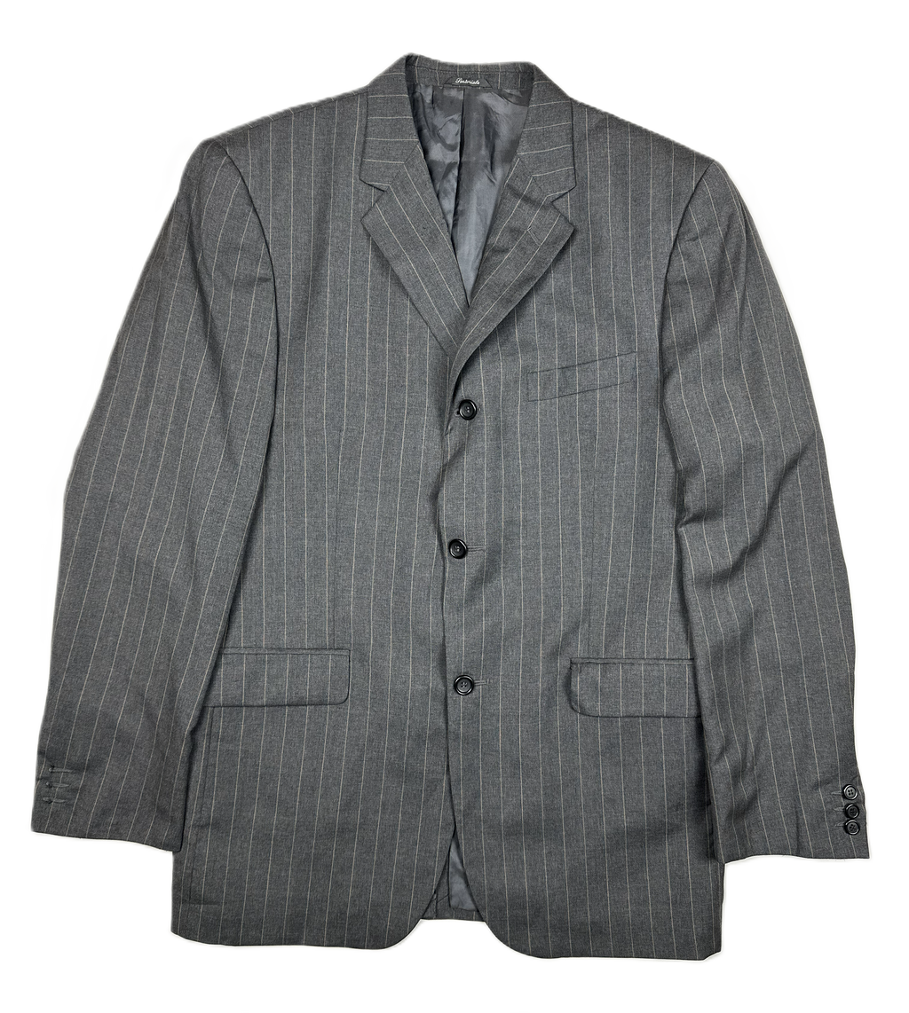 Partiorale – Sakko | Dark Grey Wool (EU 48)