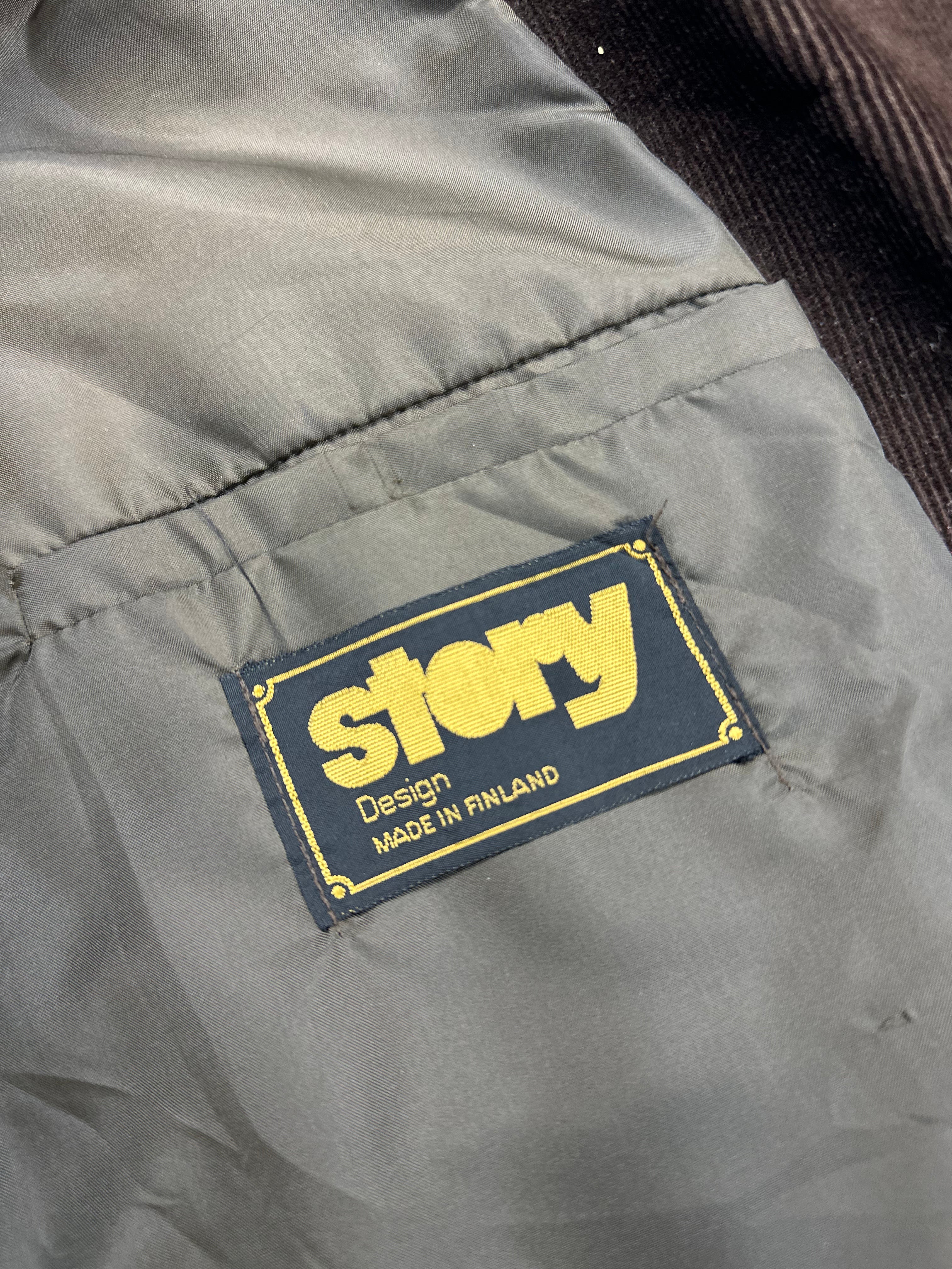 Story – Sakko | Brown Cotton Corduroy (EU 48)