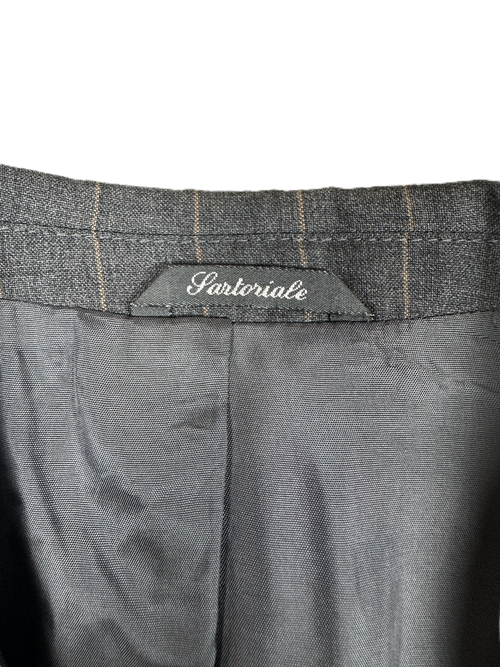 Partiorale – Sakko | Dark Grey Wool (EU 48)