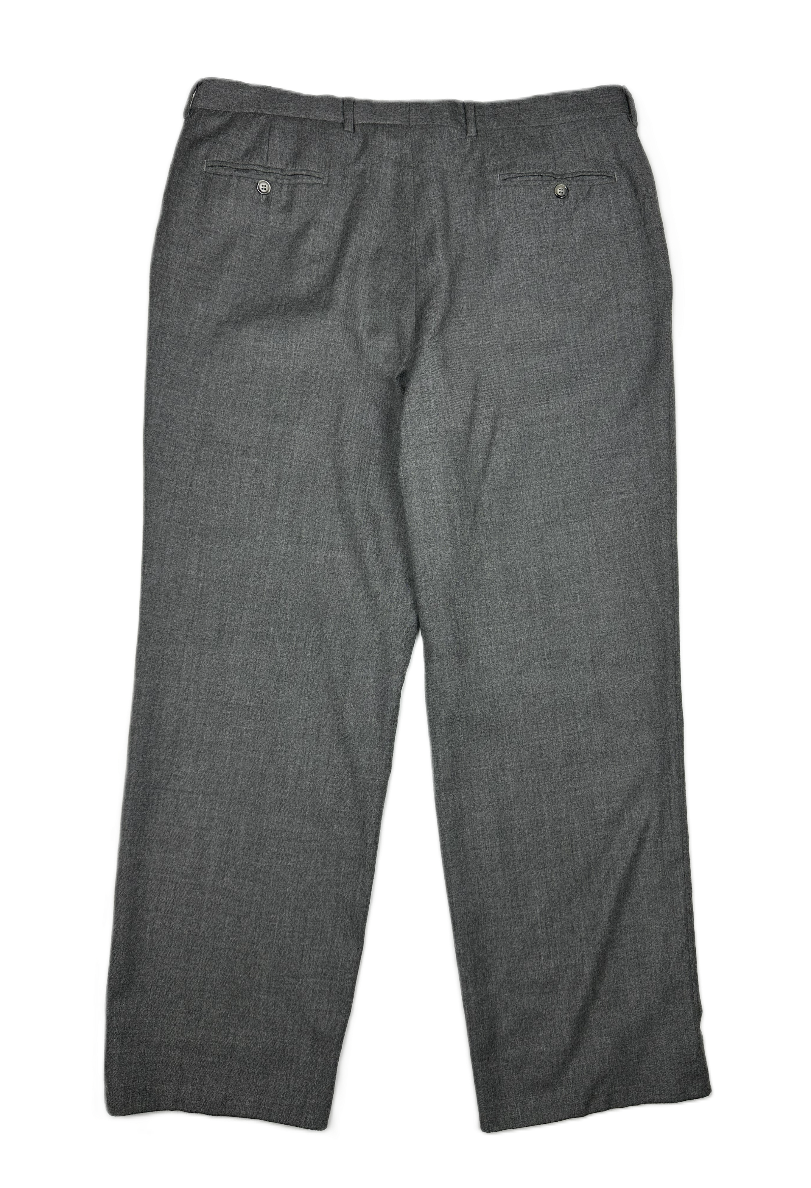 Luigi Botto (Biella, Italy) – Suit Trousers | Dark Grey Wool (EU 54 / W38–39)