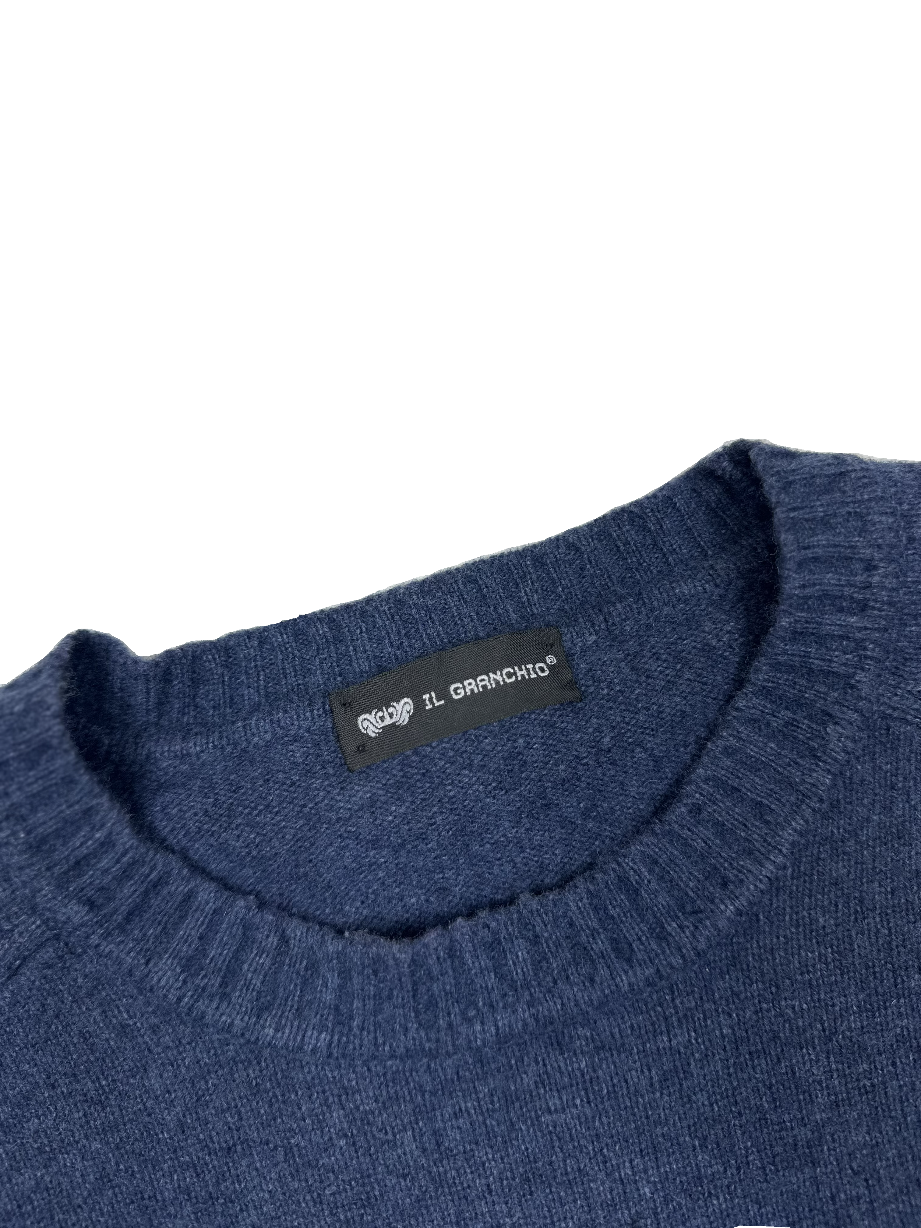 Il Granchio – Knit | Dark Blue Virgin Wool Blend (3XL)