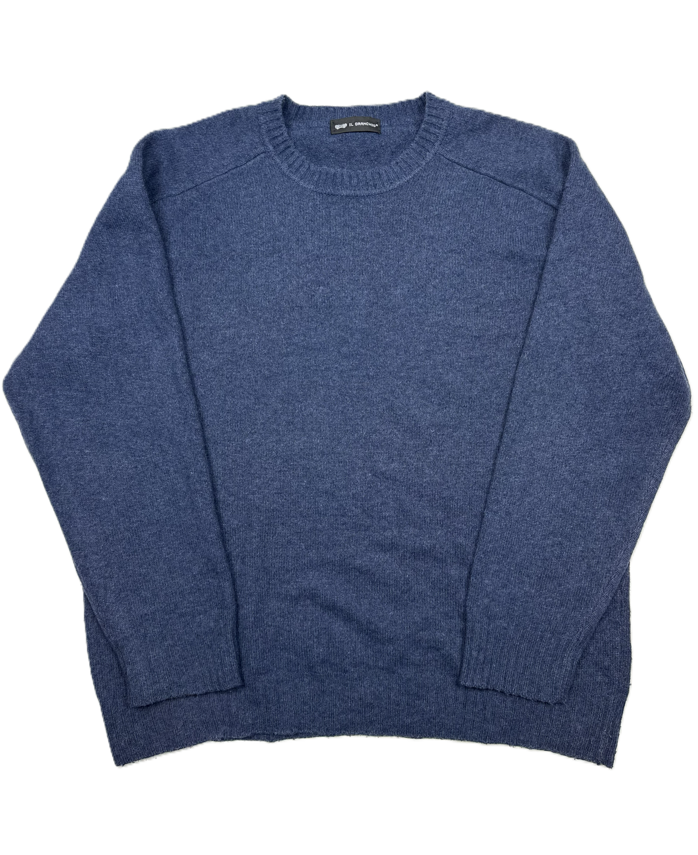 Il Granchio – Knit | Dark Blue Virgin Wool Blend (3XL)