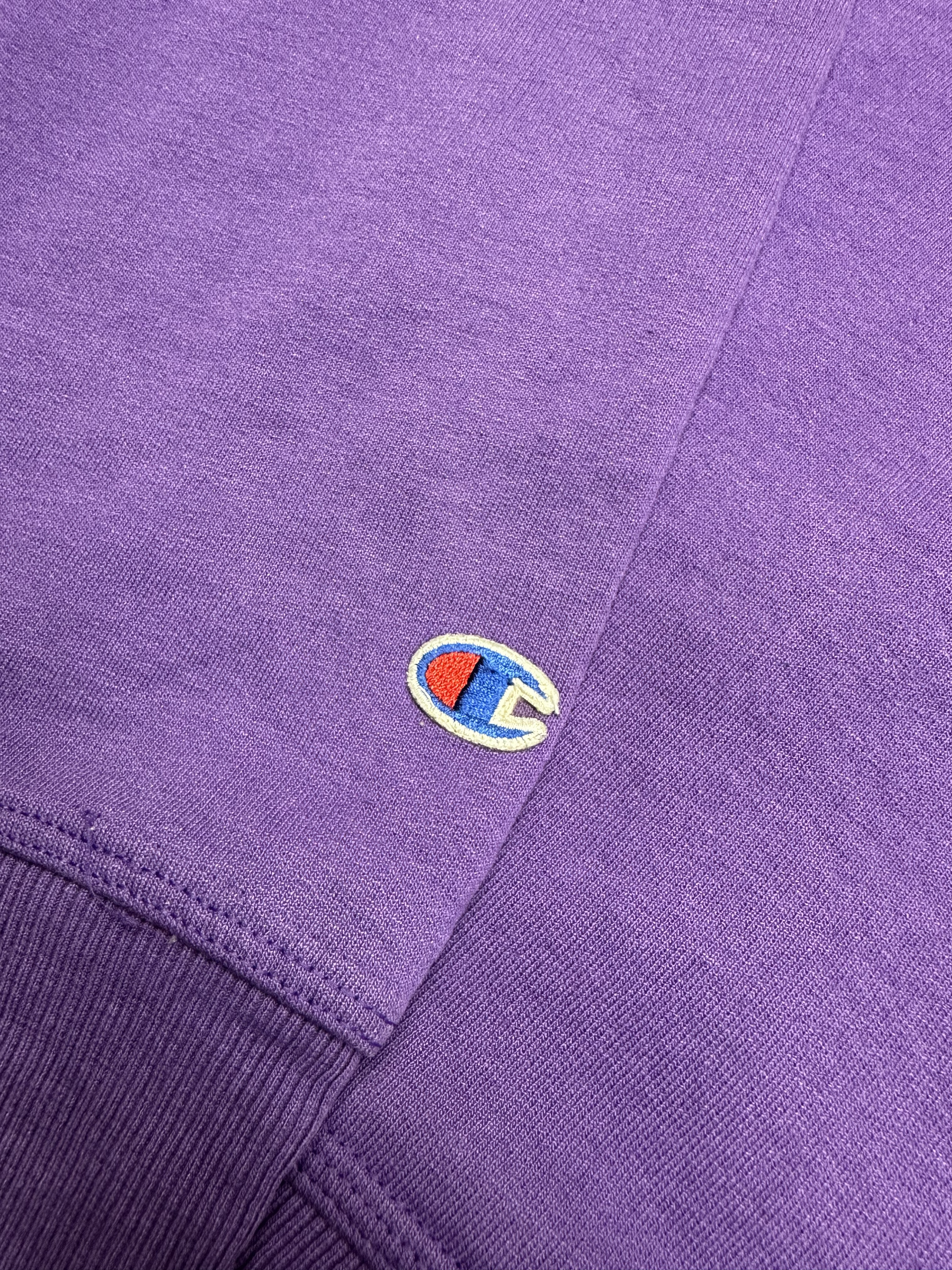 Champion – Knit | Purple Cotton-Poly Blend (L)