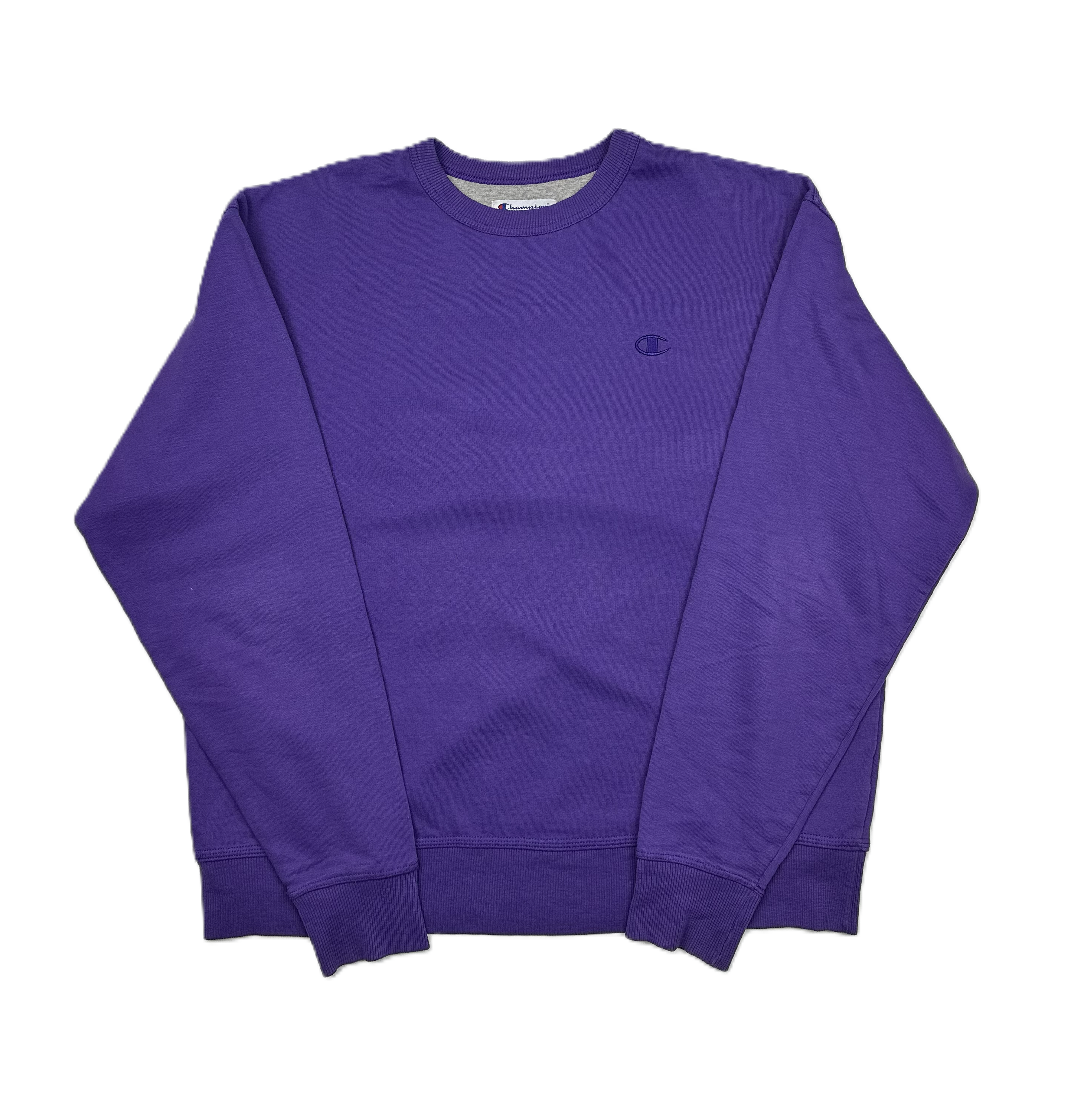 Champion – Knit | Purple Cotton-Poly Blend (L)