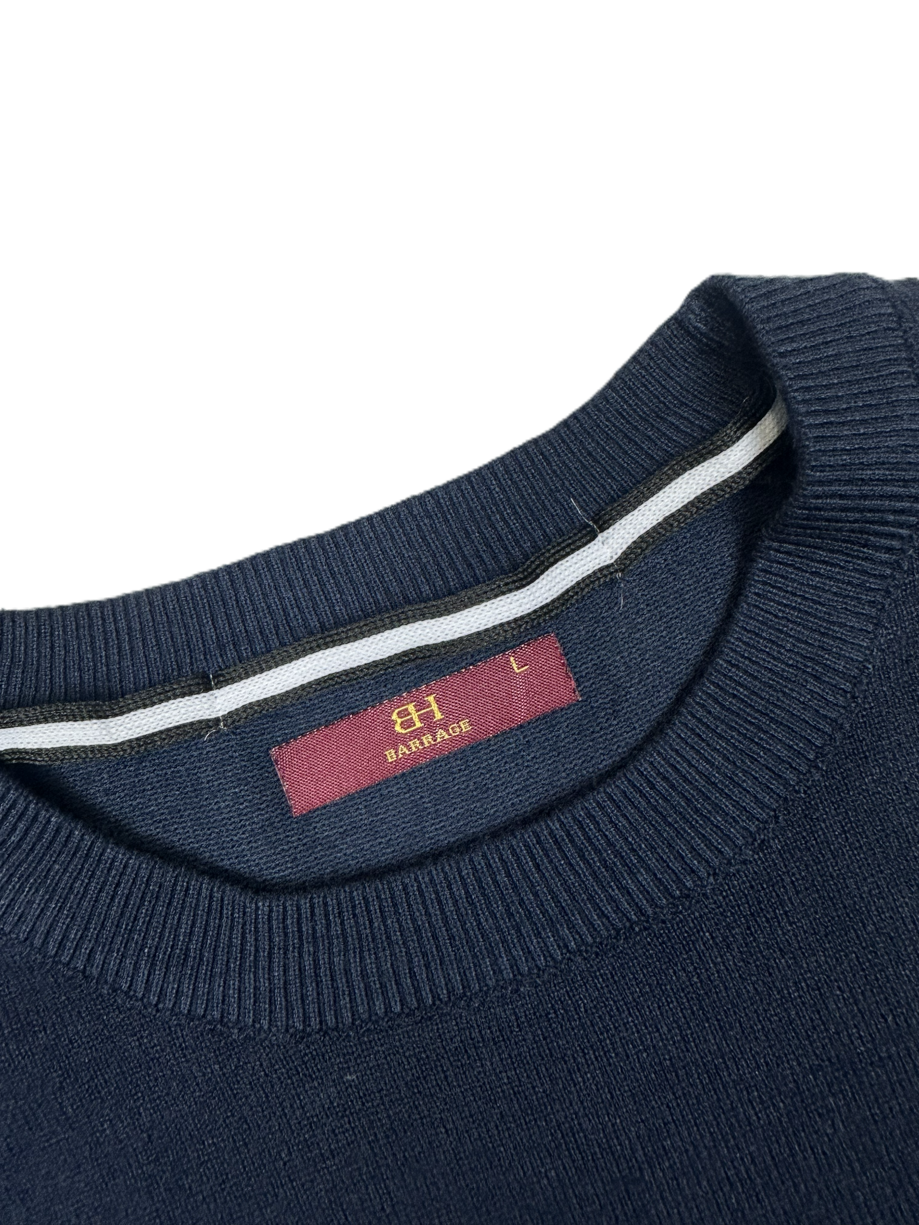 Barrage Paris – Knit | Dark Blue Cashmere Blend (L)