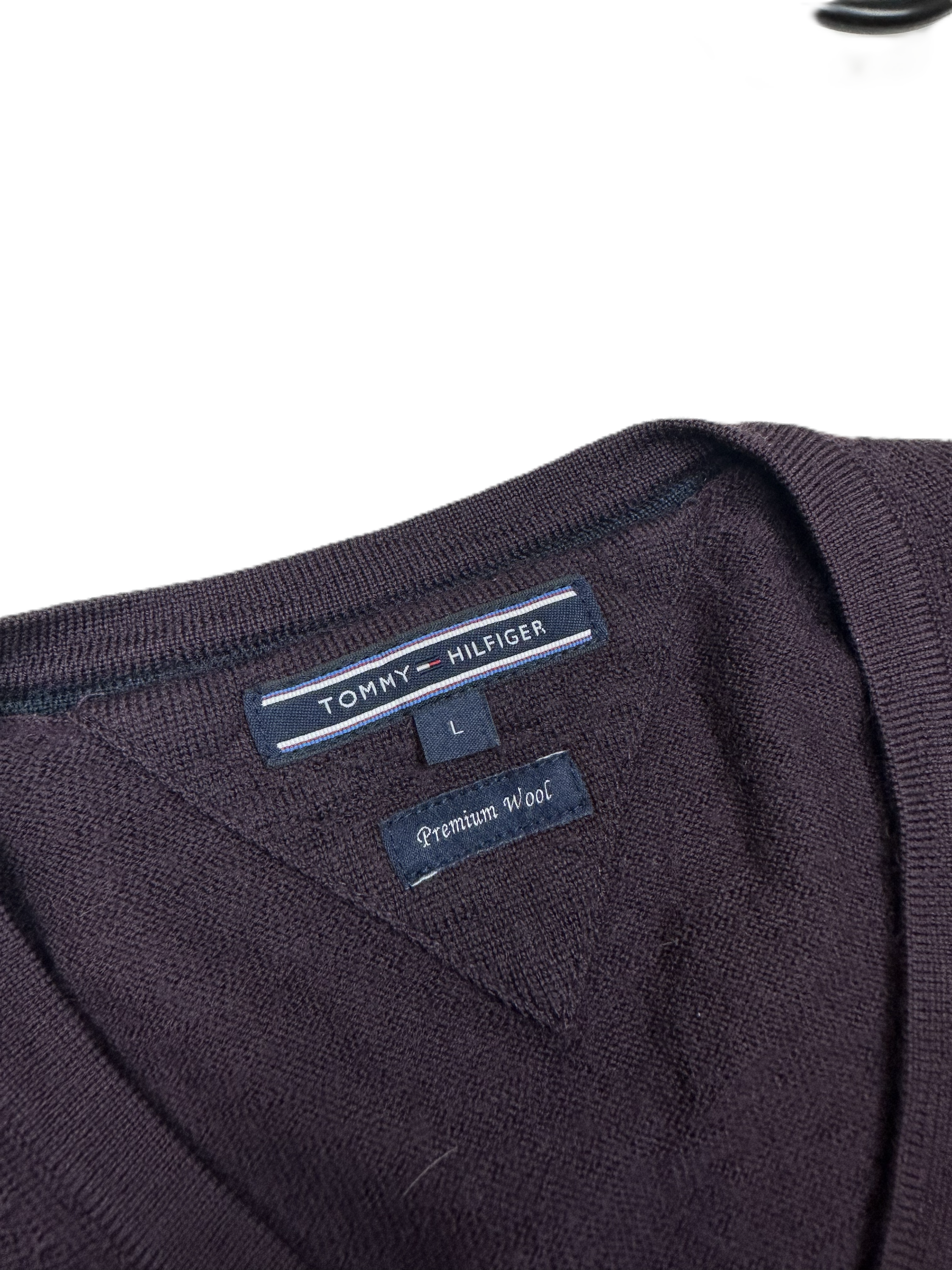 Tommy Hilfiger – Knit | Bordeaux Wool (L)