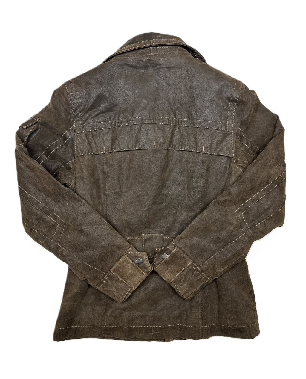 Human Nature – Leather Jacket | Brown Tailored Fit (XS)