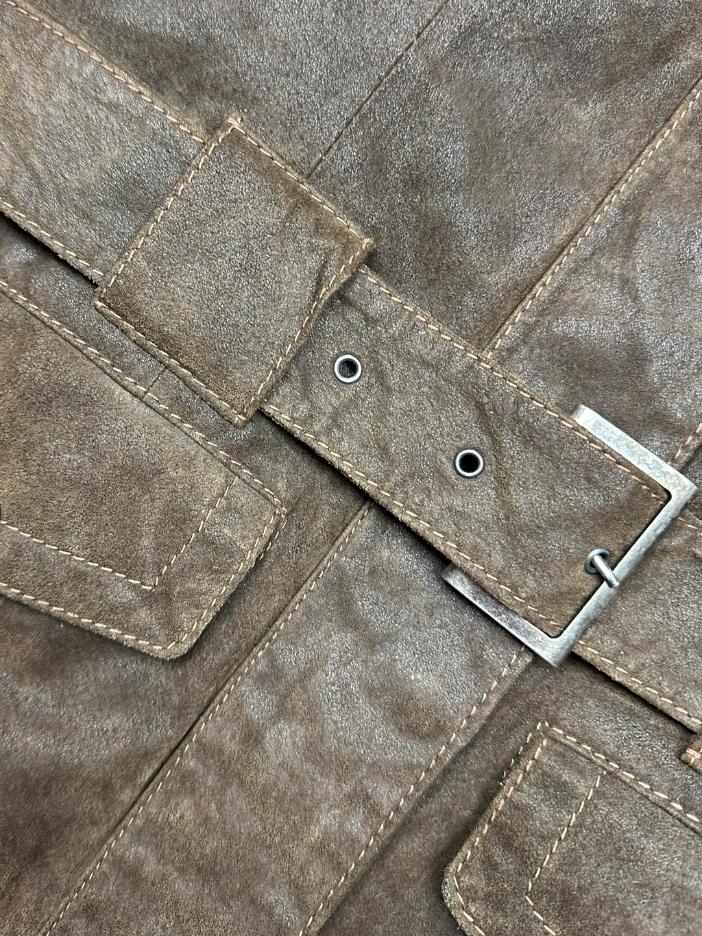 Human Nature – Leather Jacket | Brown Tailored Fit (XS)