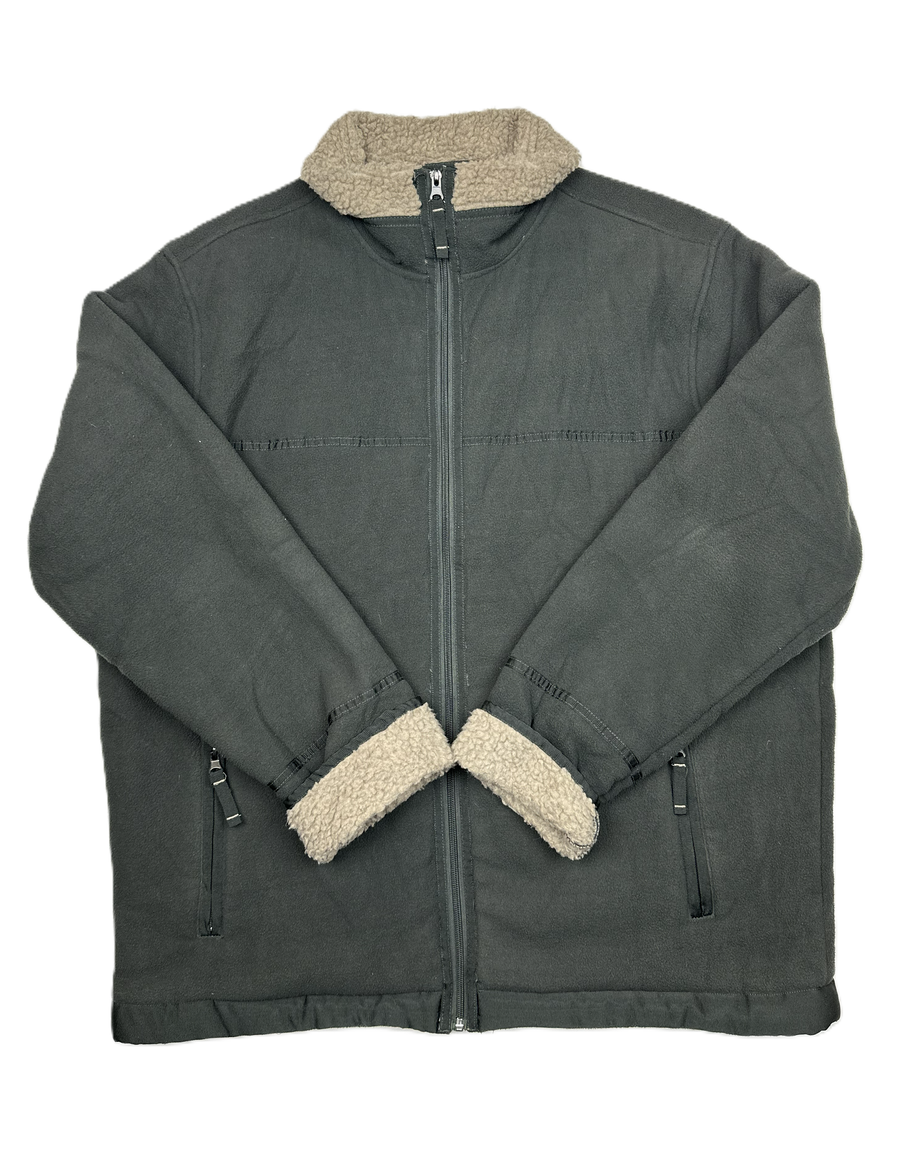 Otello – Fleece Jacket | Dark Grey Wool-Touch (EU 56/58)