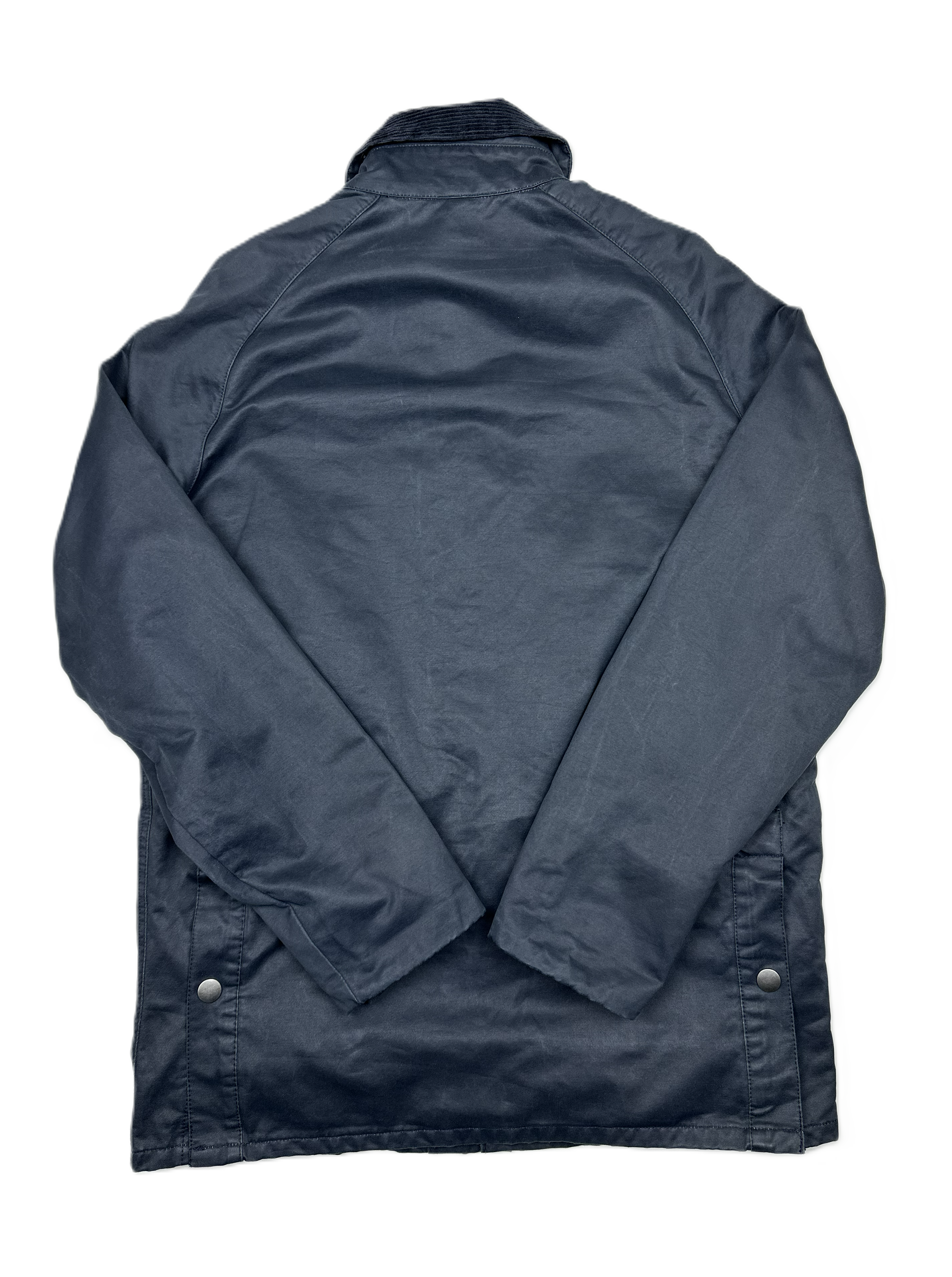 Doppelgänger – Wax Jacket | Dark Blue Cotton Blend (EU 58)