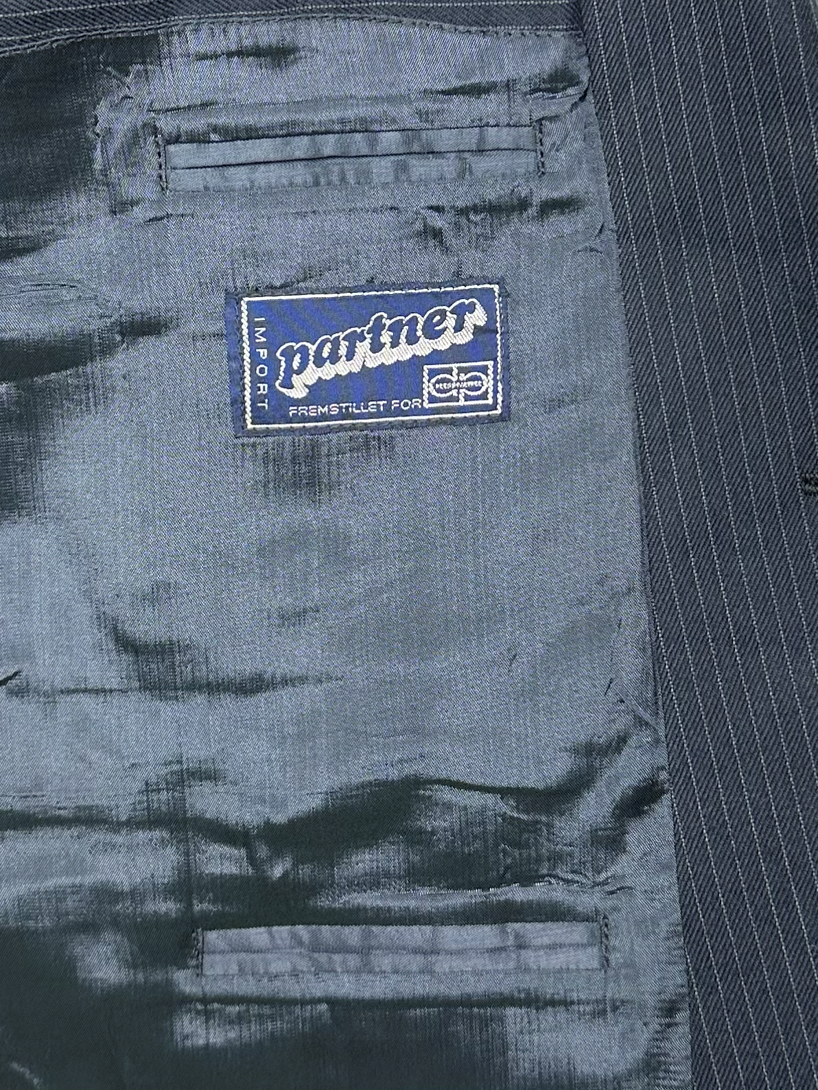 Partner Import – Sakko | Navy Wool Blend (D80 Short Size)