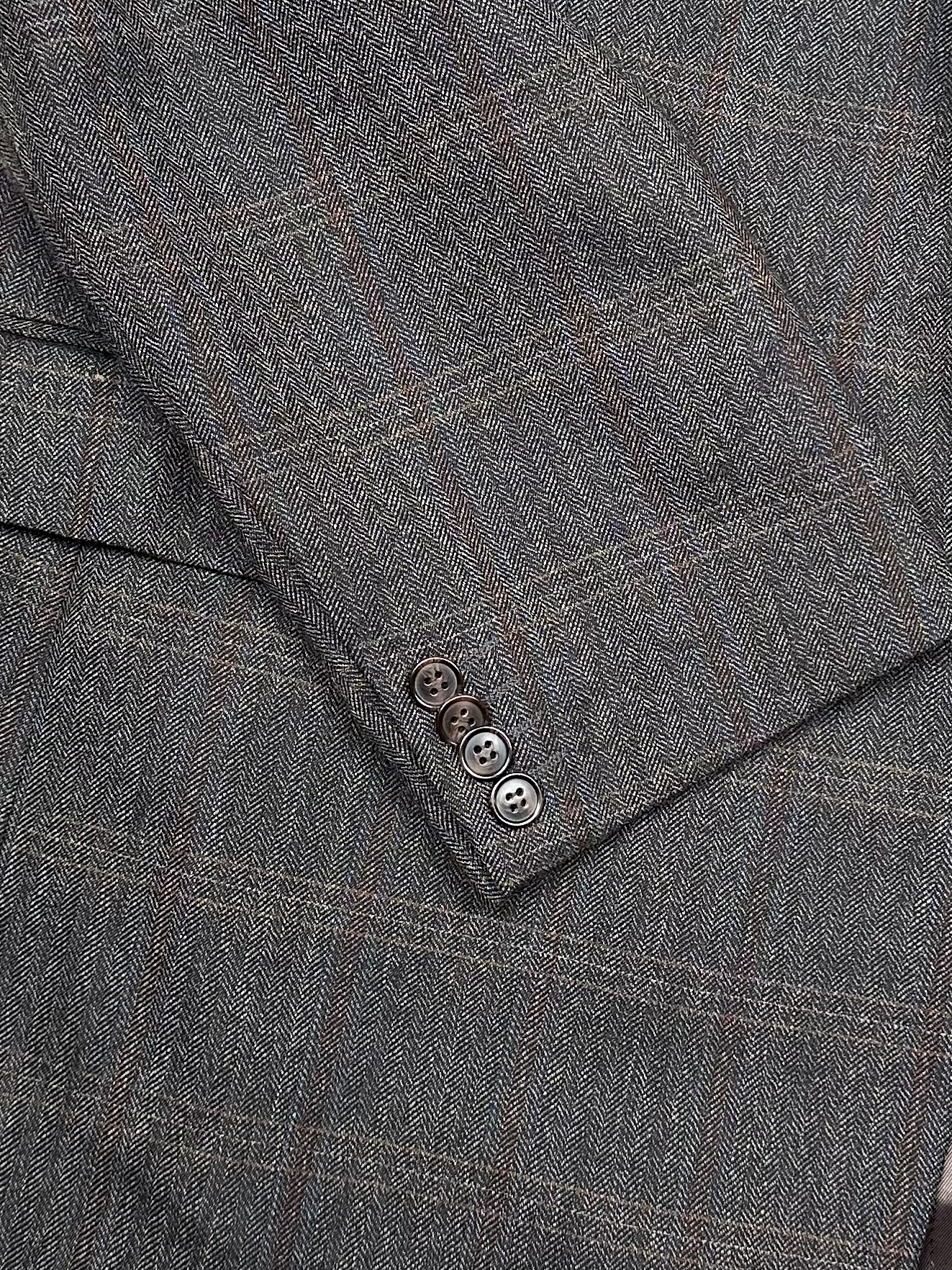 Modell Eunova – Sakko | Brown Virgin Wool Blend (EU 56)