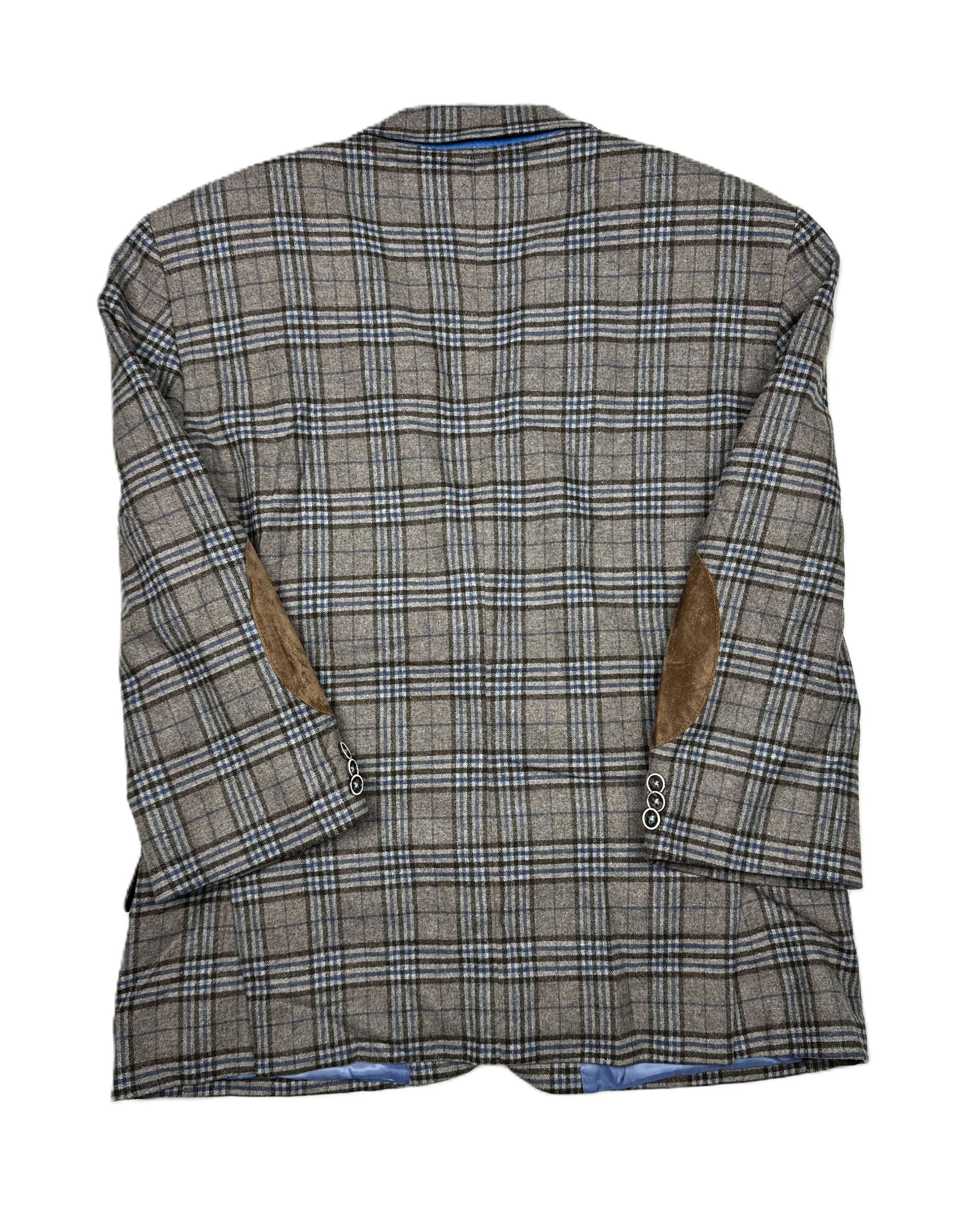 Monsieur Hector – Sakko | Light Brown Patterned Wool Blend (EU 44)