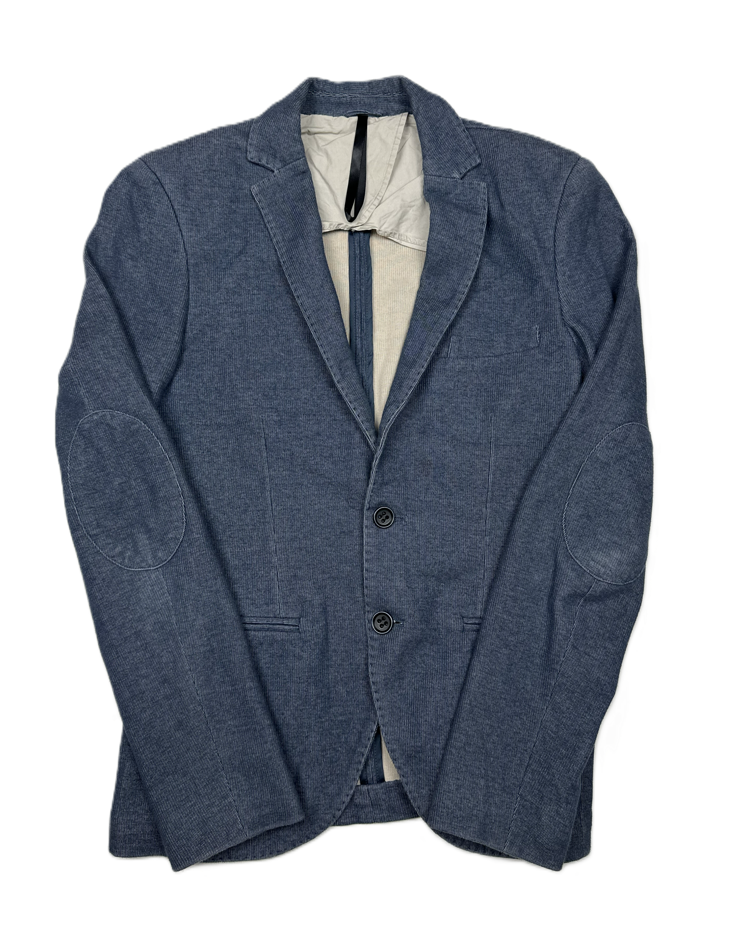 Piazza Italia – Sakko | Light Blue Denim Look (EU 46 Slim)