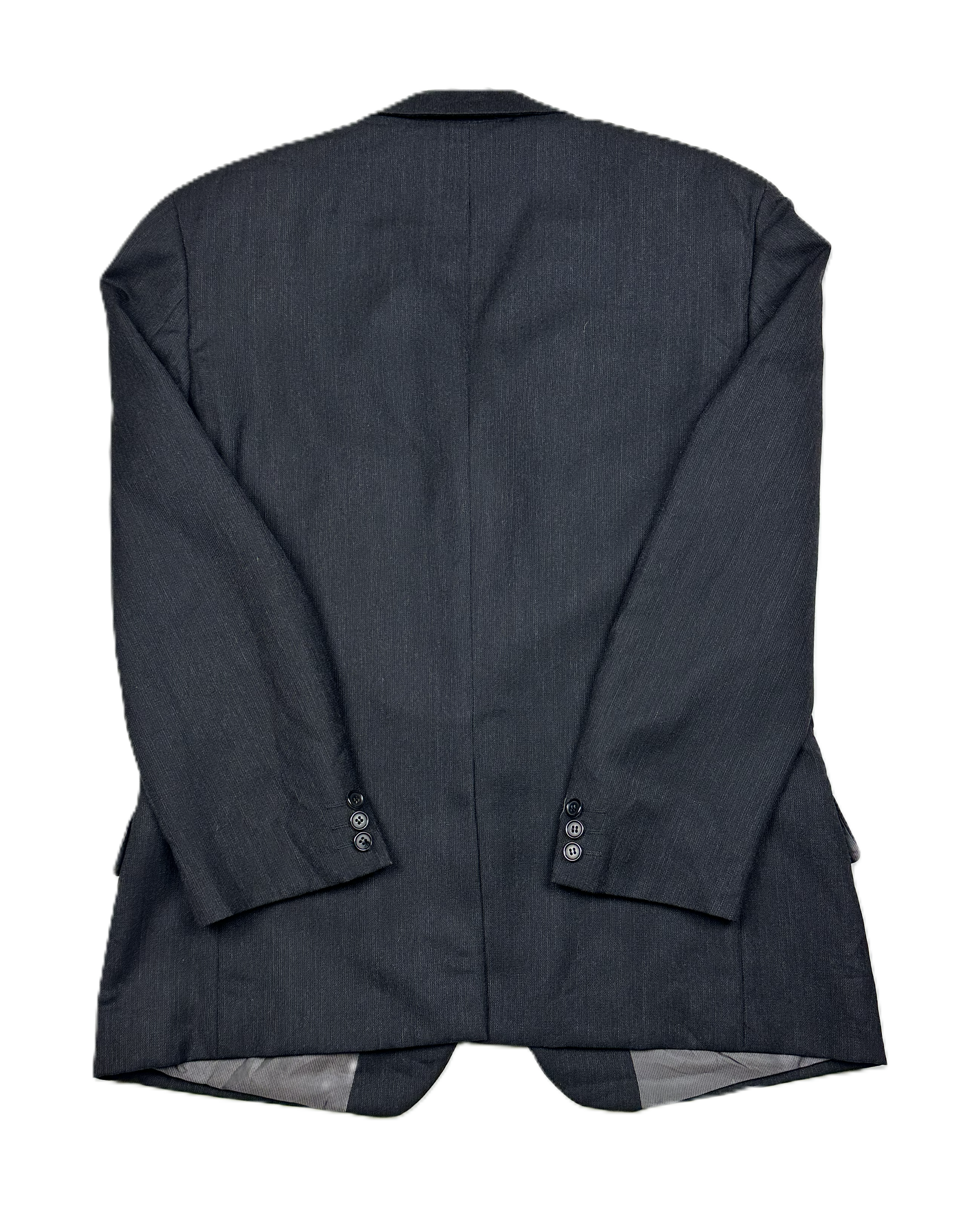 Conbipel – Sakko | Black Pure New Wool Made in Italy (EU 52)