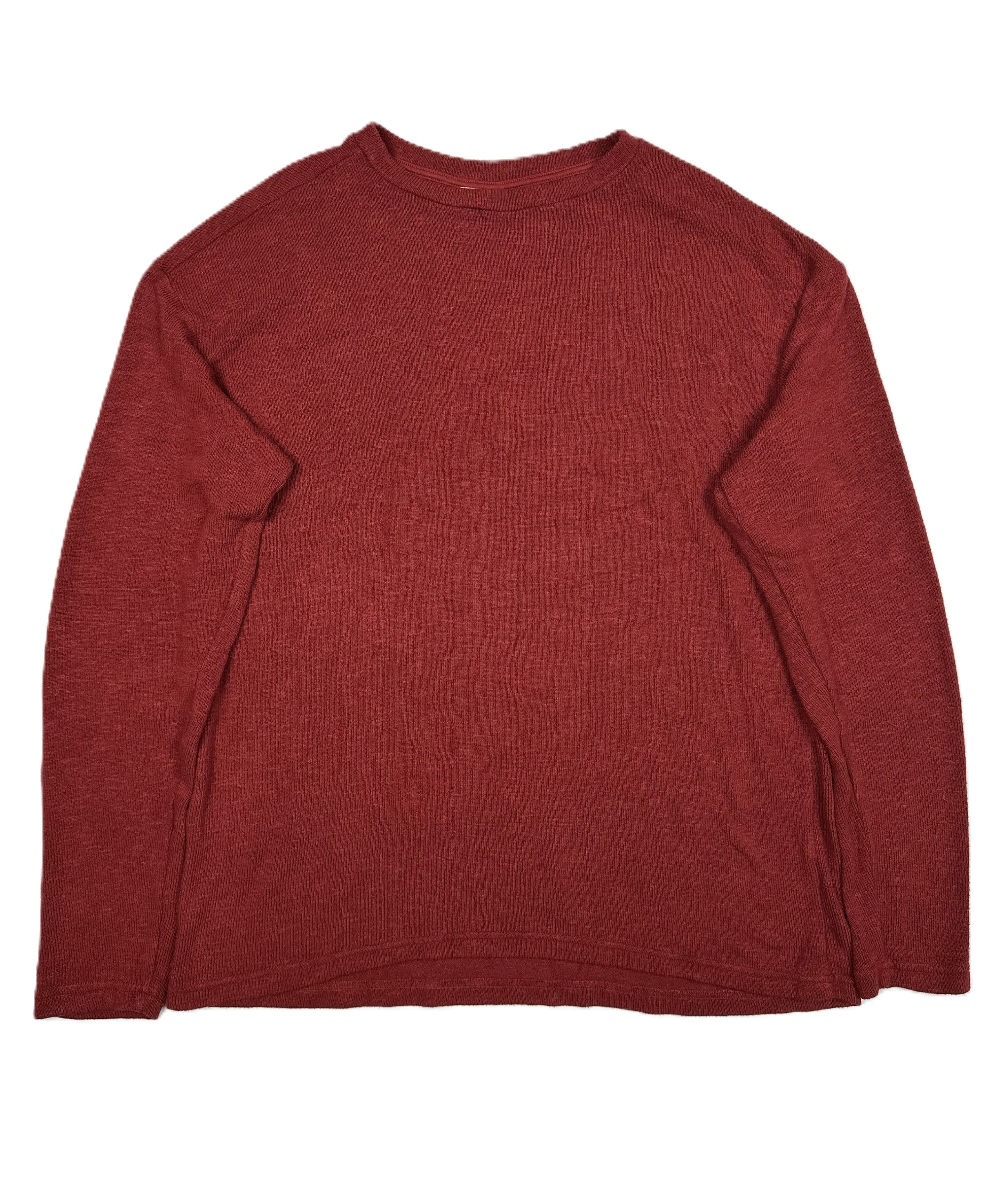 C – Knit | Red Cotton Blend (L)