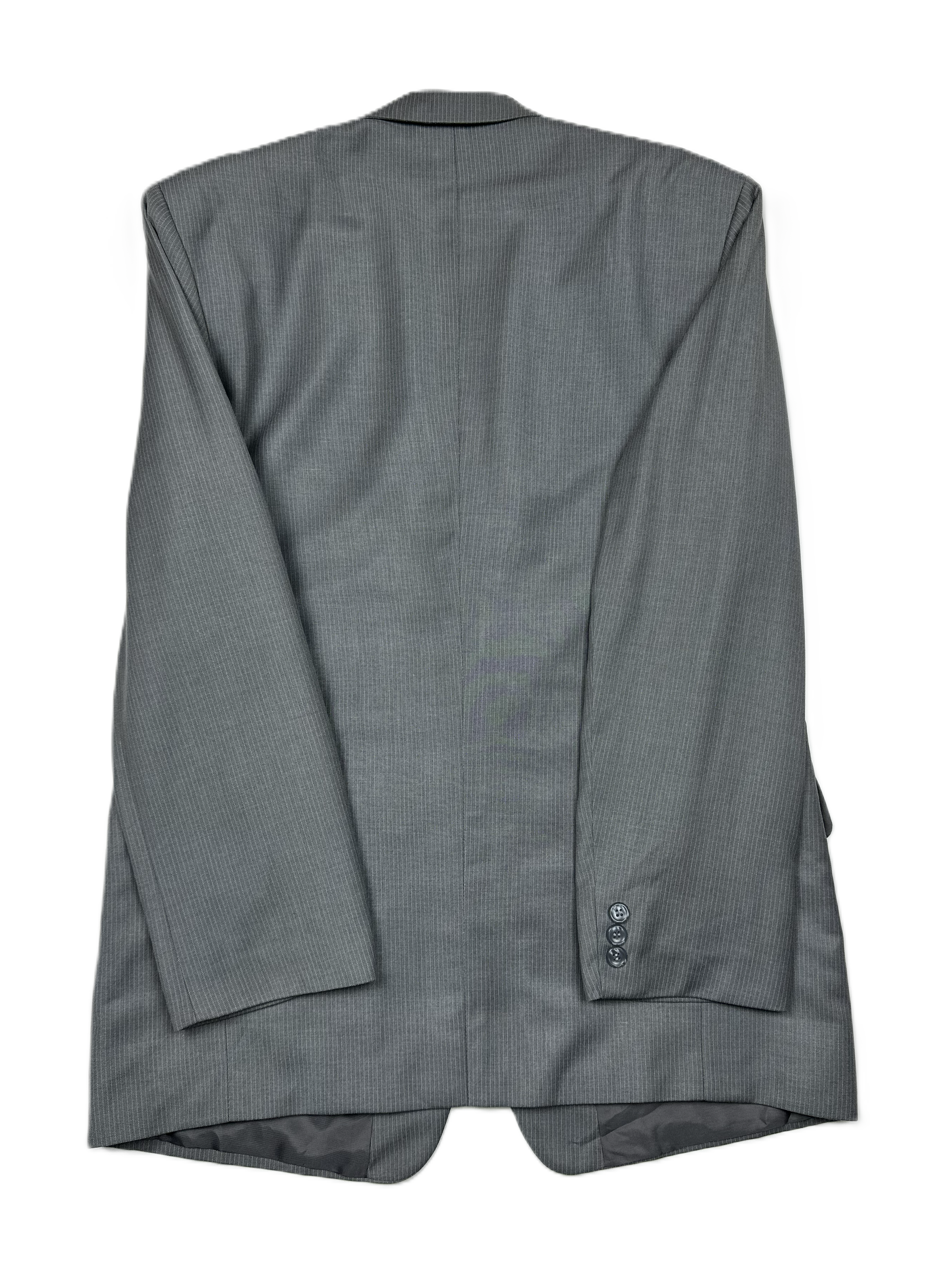 Tailored – Sakko | Light Grey Pinstripe (EU 46 / S)