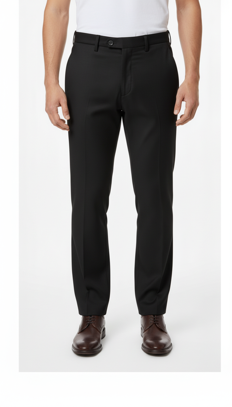 Tailored – Suit Trousers | Black (EU 46–48 / L)