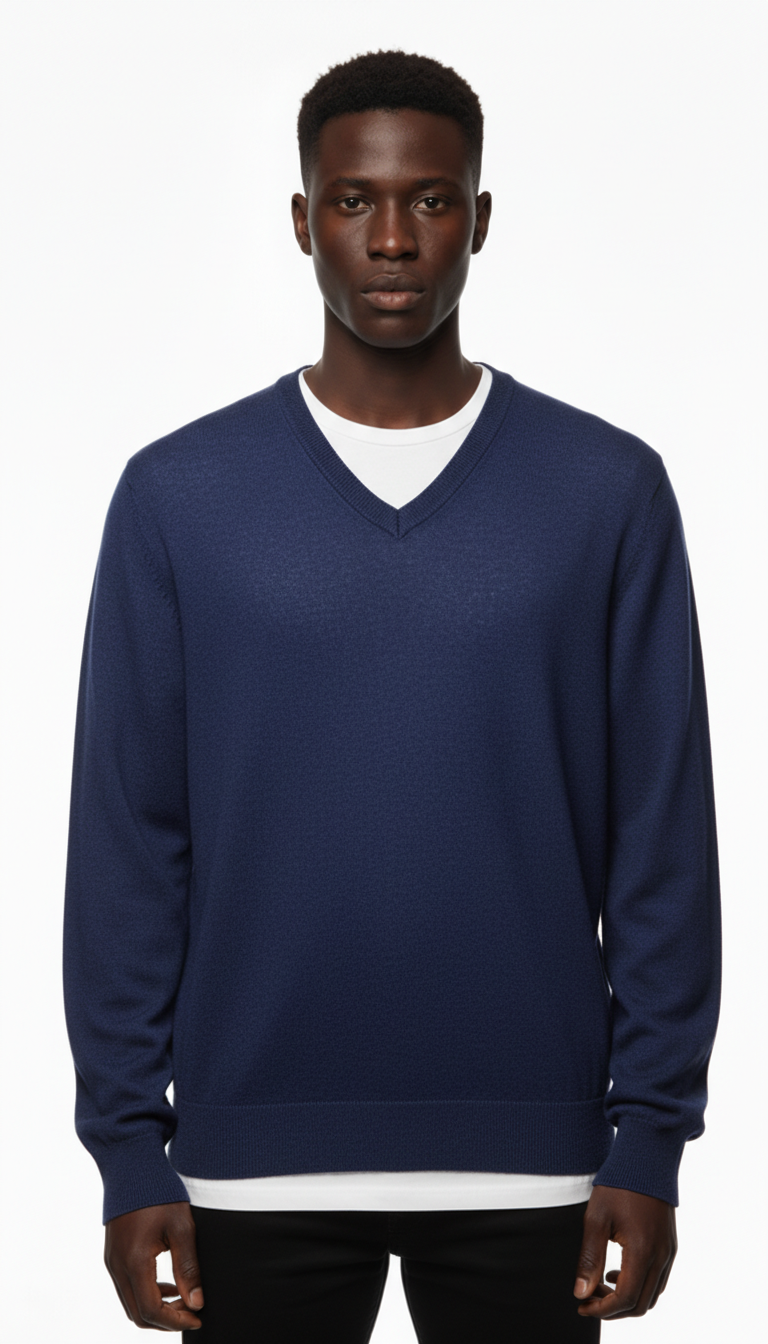 Camissima – Knit | Dark Blue Cashmere Blend (M)