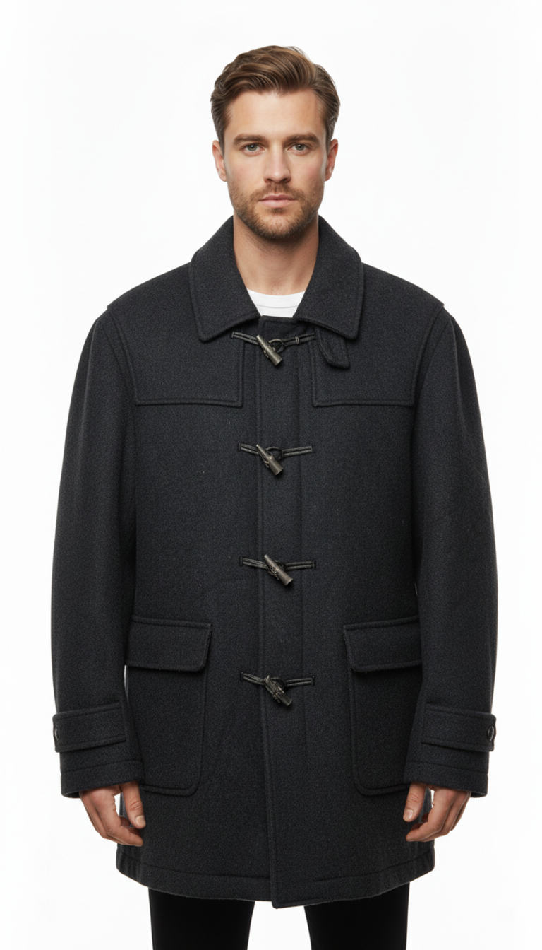 Martens – Coat | Black Wool Blend (EU 56)