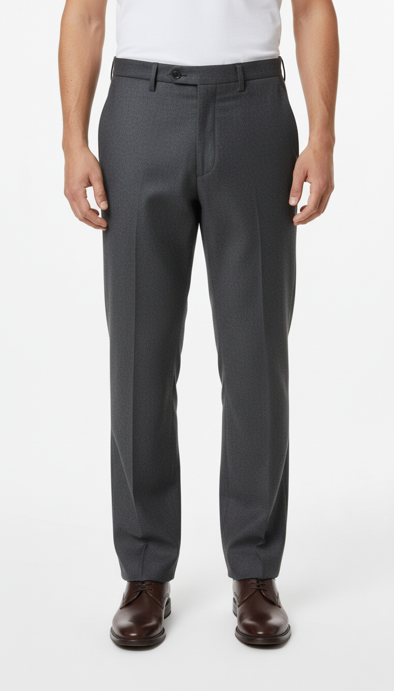 Mascaro – Suit Trousers | Dark Grey Virgin Wool (EU 48 / W33)