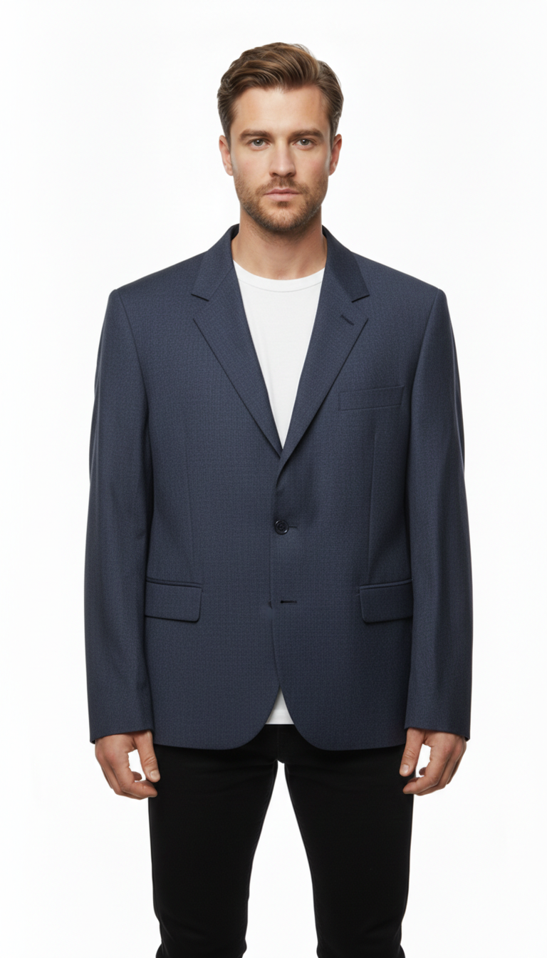 Sakko | Navy Wool (EU 56–58 / XL–2XL)