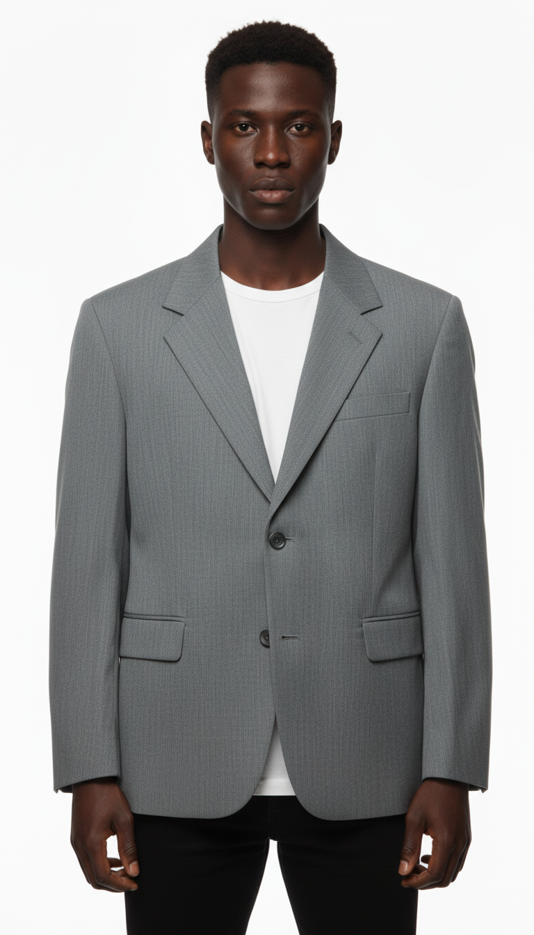 Italian Tailoring – Sakko | Grey Made in Italy (EU 46)