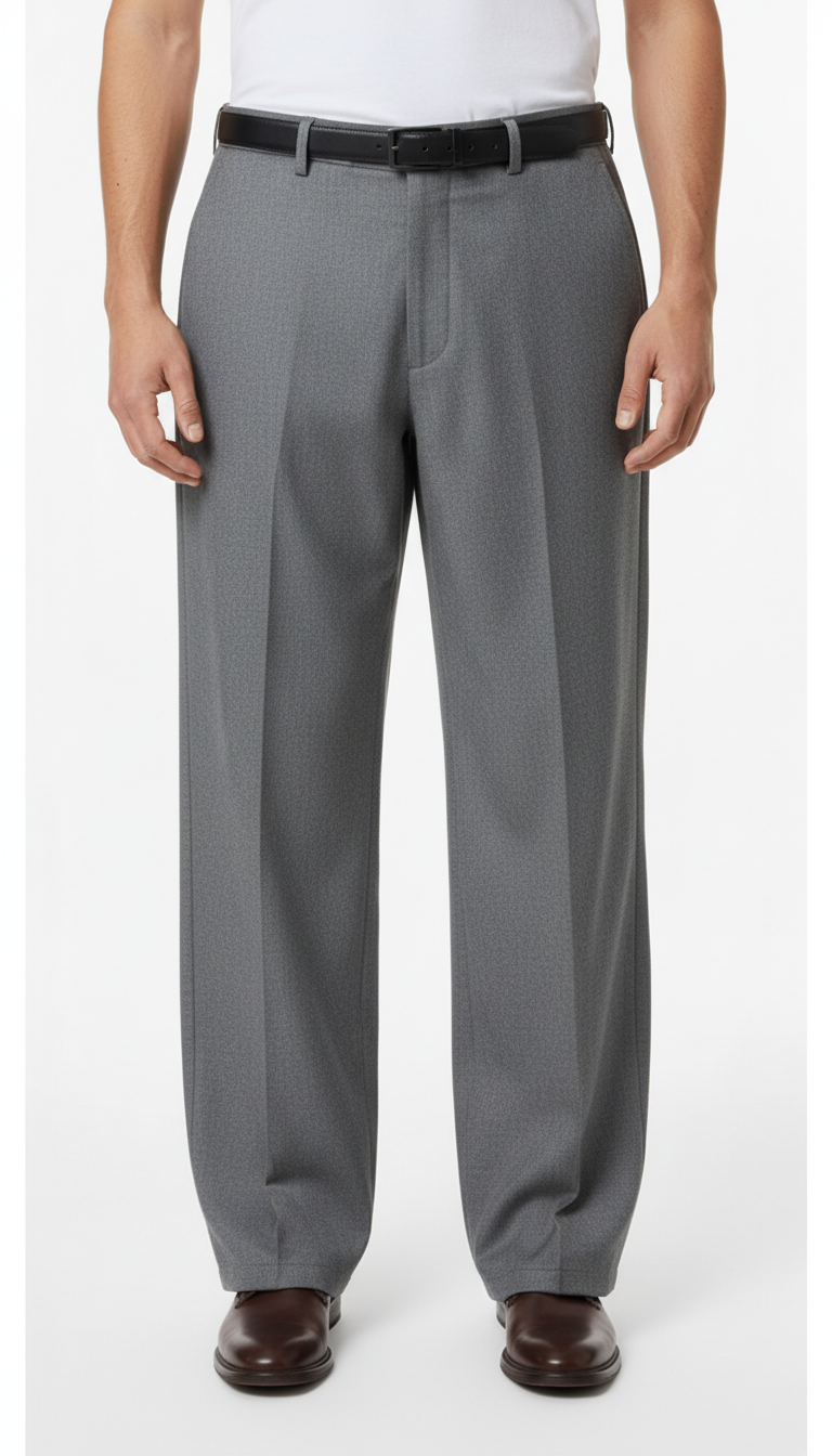 Lapidus – Wool Blend Suit Trousers (EU 62 / 3XL–4XL)